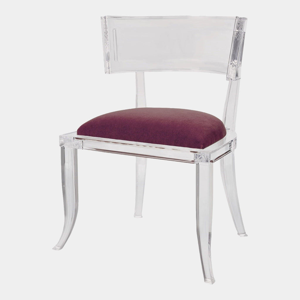 Global Views Klismos Acrylic Chair