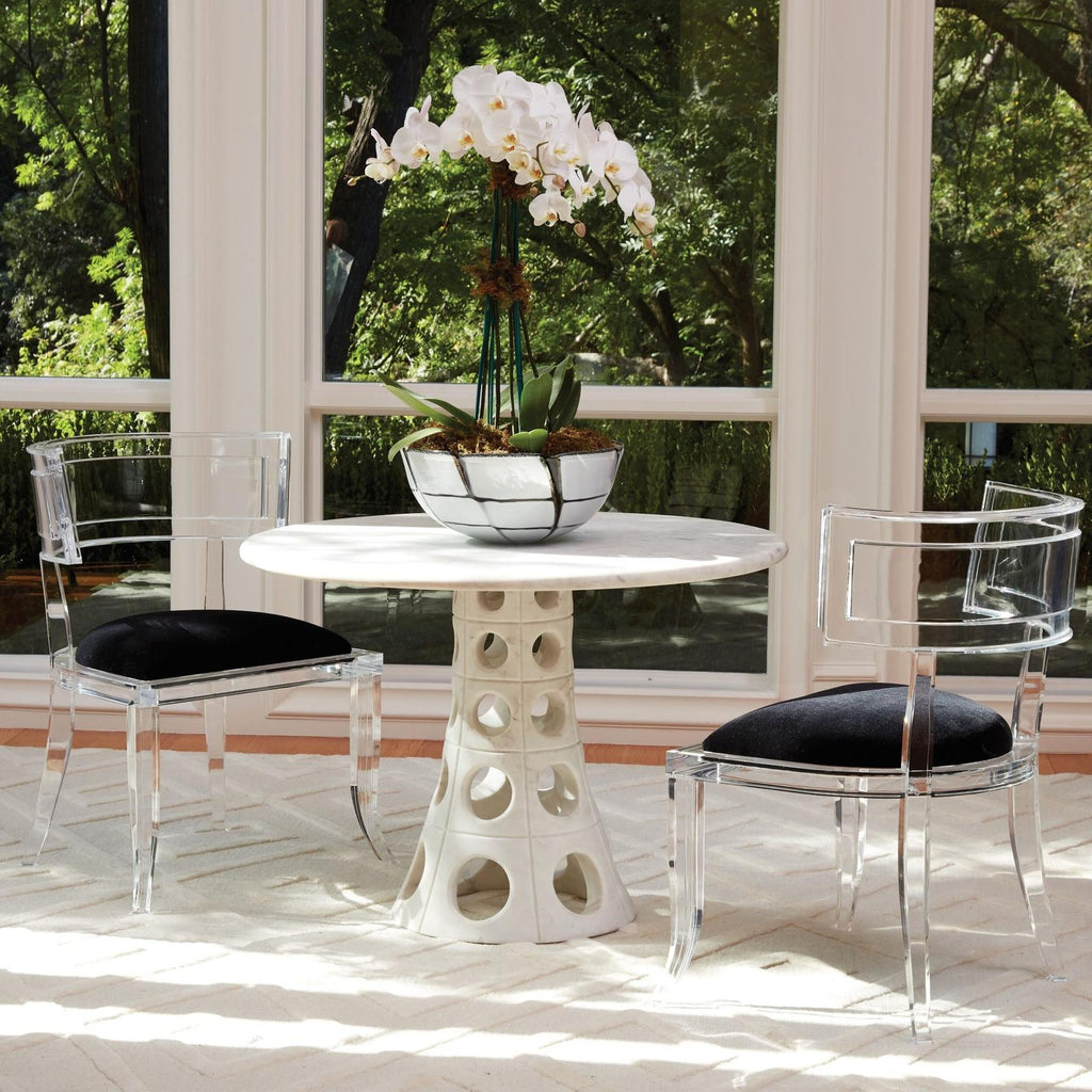 Global Views Klismos Acrylic Chair