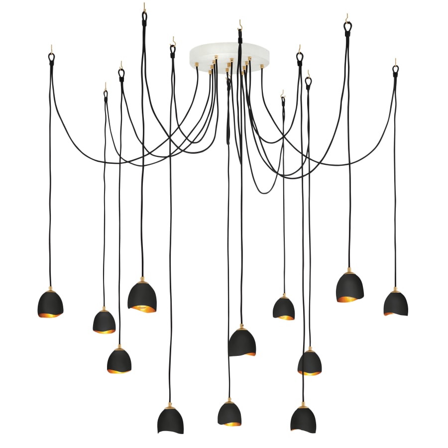 Hinkley Lighting Nula 12 Light 60" Wide Lisa McDennon Multi Light Pendant