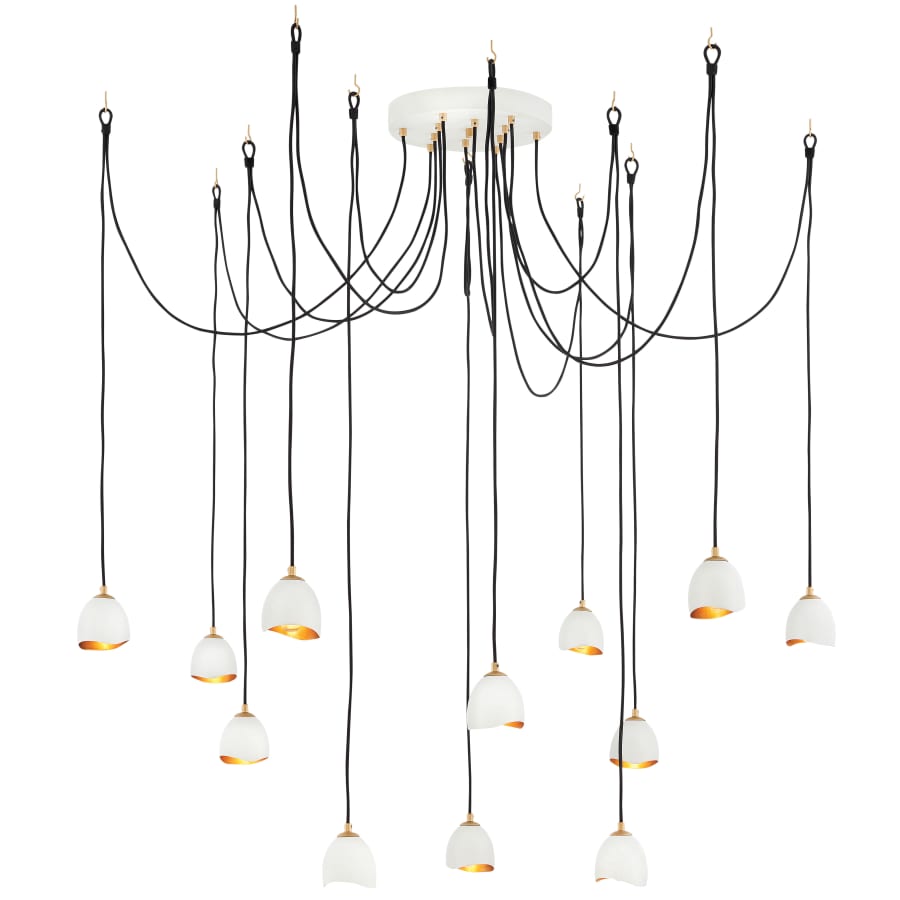 Hinkley Lighting Nula 12 Light 60" Wide Lisa McDennon Multi Light Pendant
