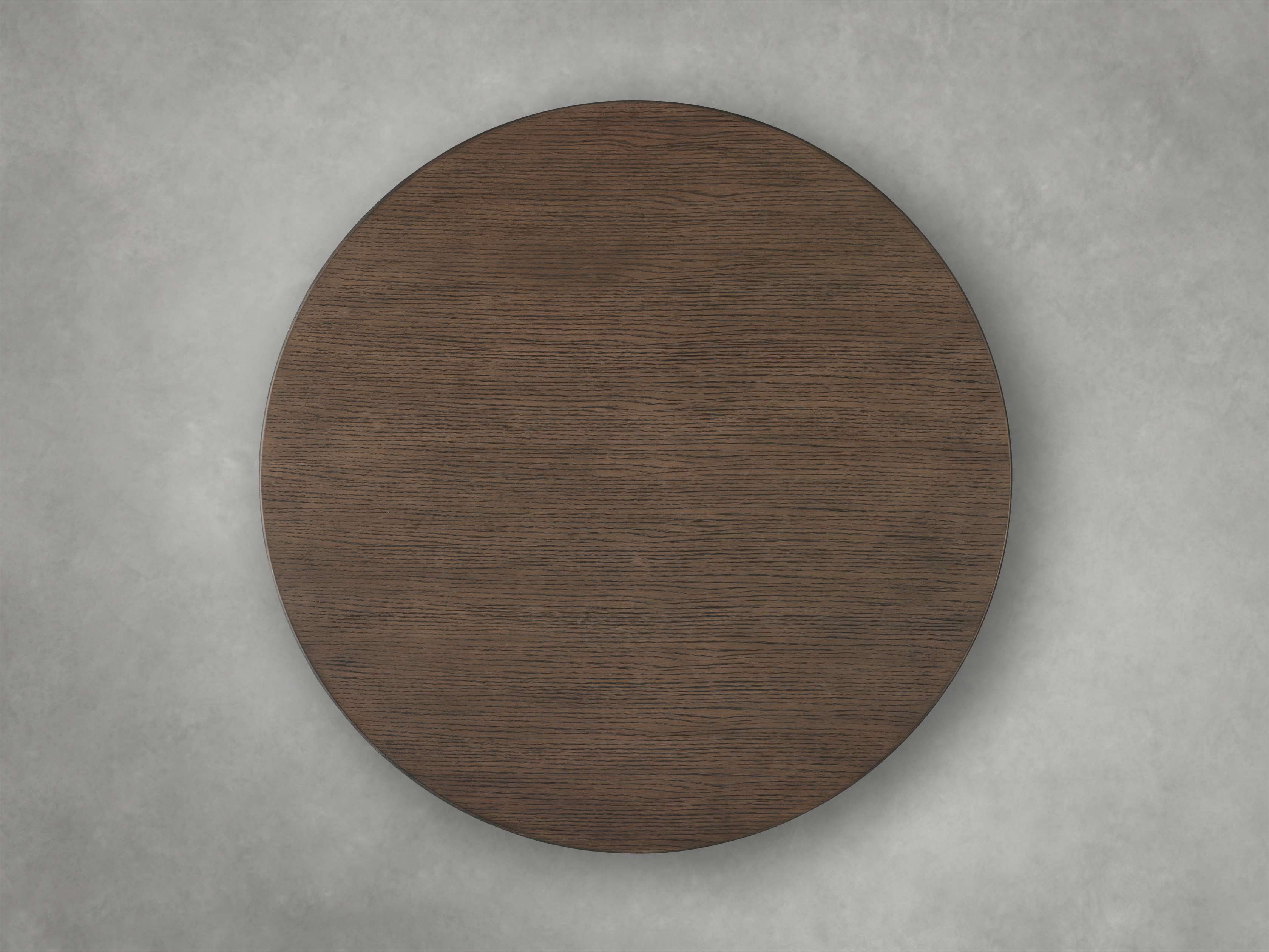 Saint Germain Round Wood Coffee Table with Rennes Base