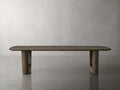 Saint Germain 72" Wood Coffee Table with Rennes Base