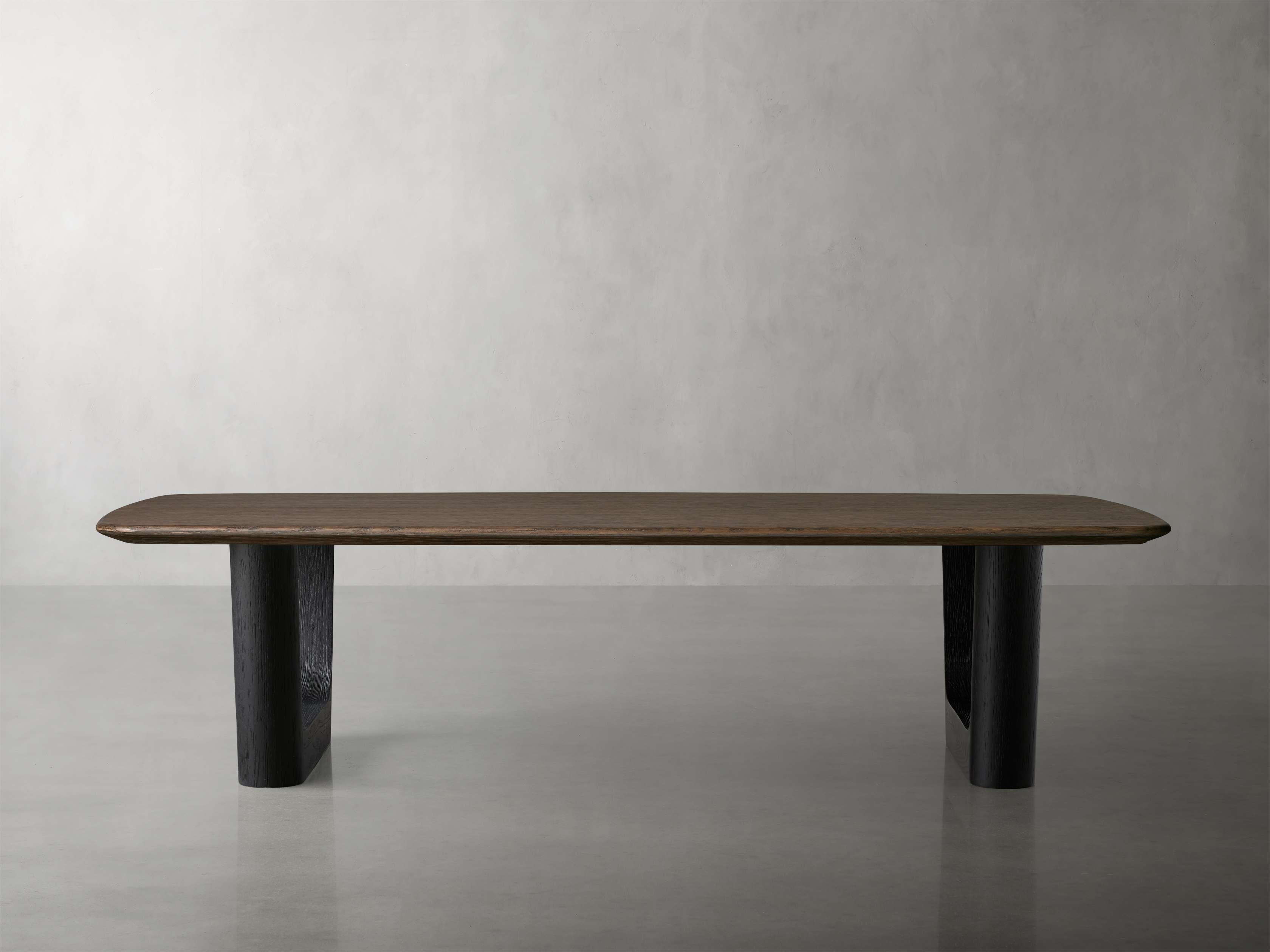 Saint Germain 72" Wood Coffee Table with Rennes Base