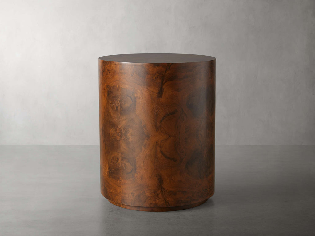Cinzia Burl End Table