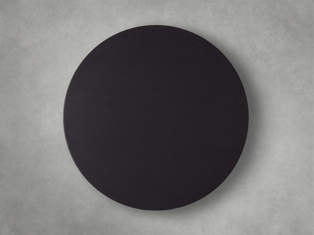 Saint Germain Round Wood Coffee Table with Rennes Base