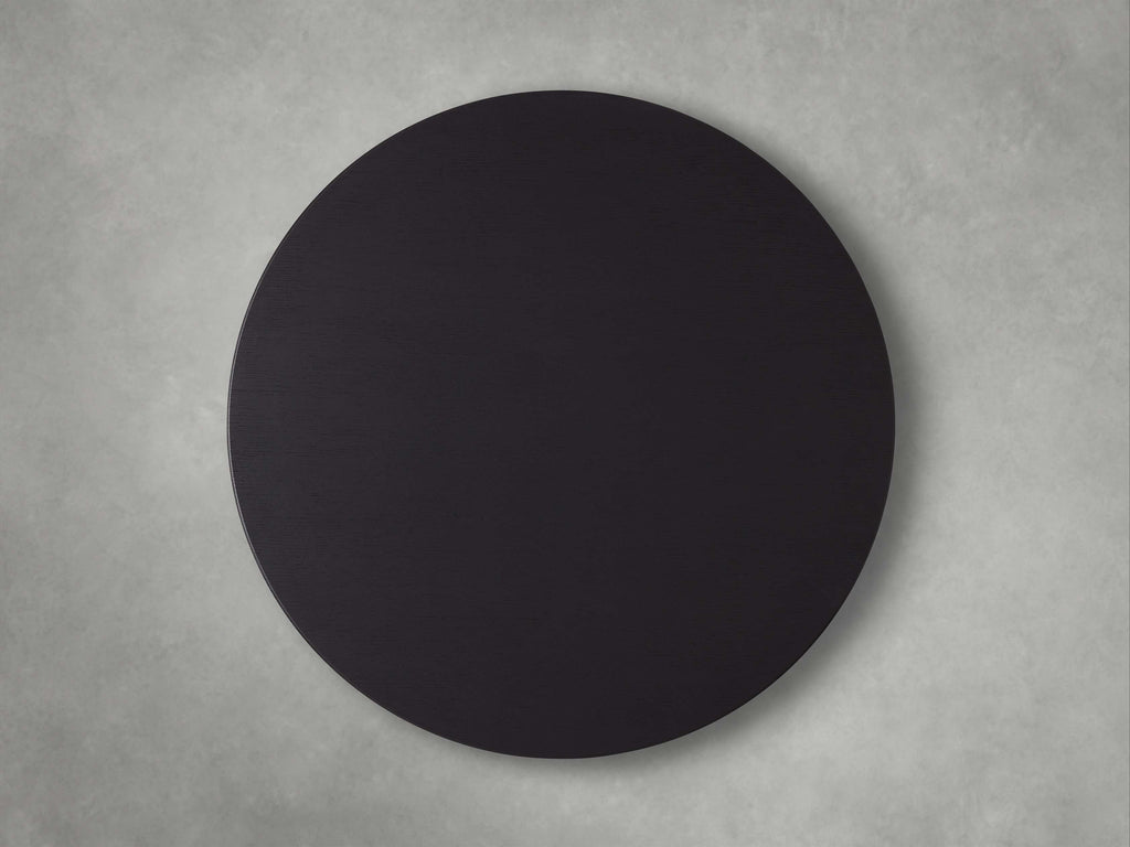 Saint Germain Round Wood Coffee Table with Rennes Base