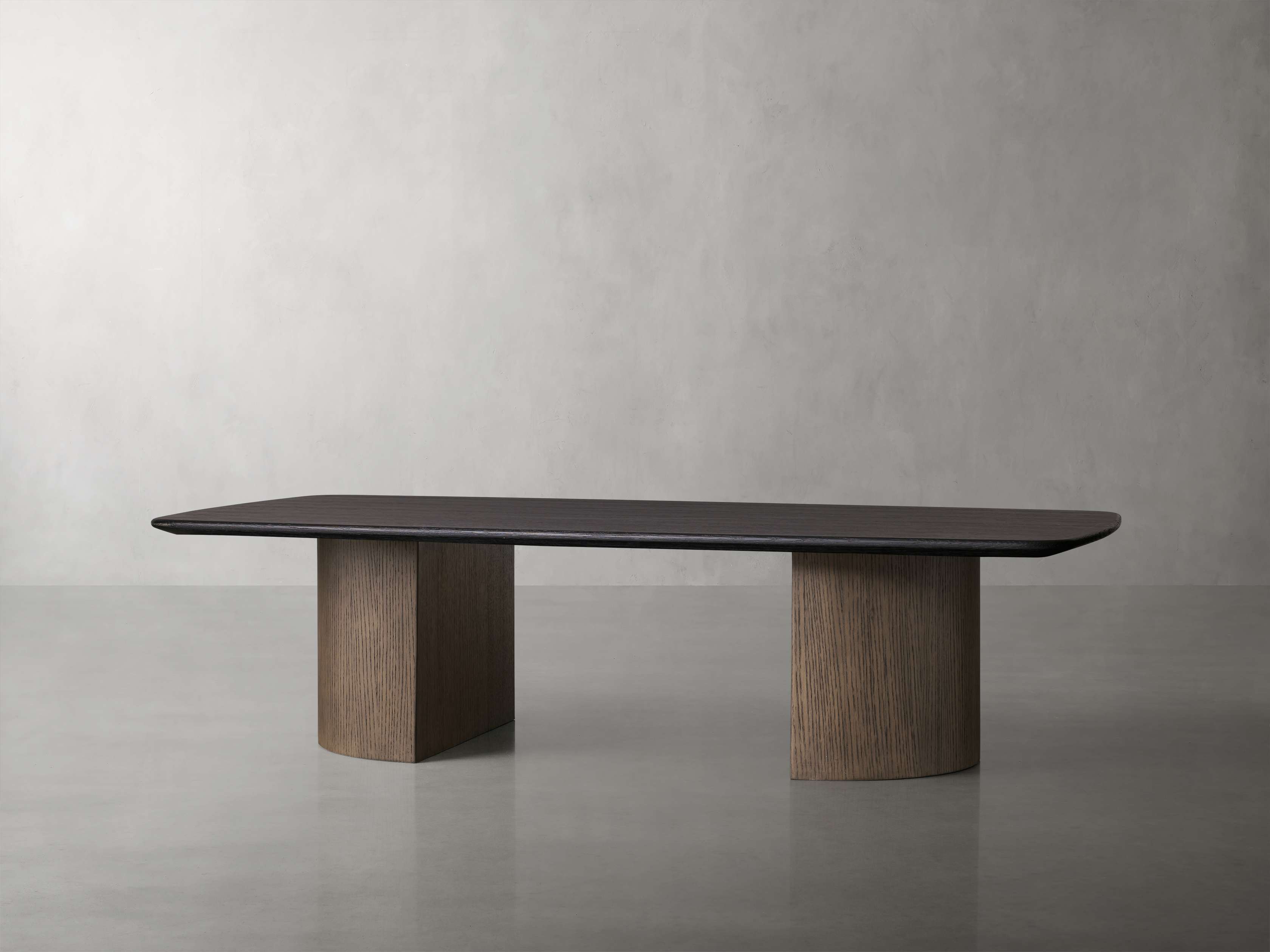Saint Germain 72" Wood Coffee Table with Dauphine Base