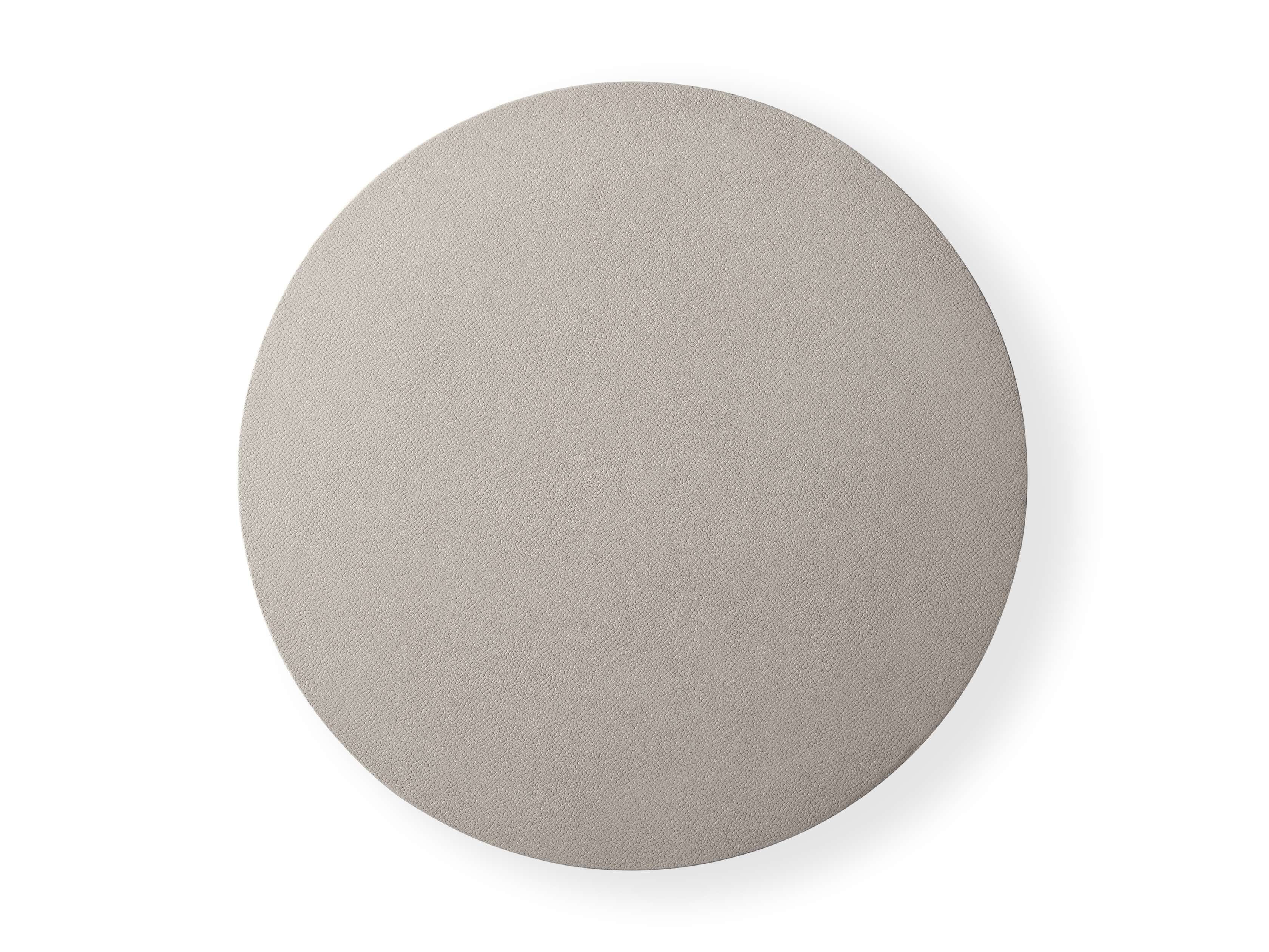 Malone Round Plinth End Table