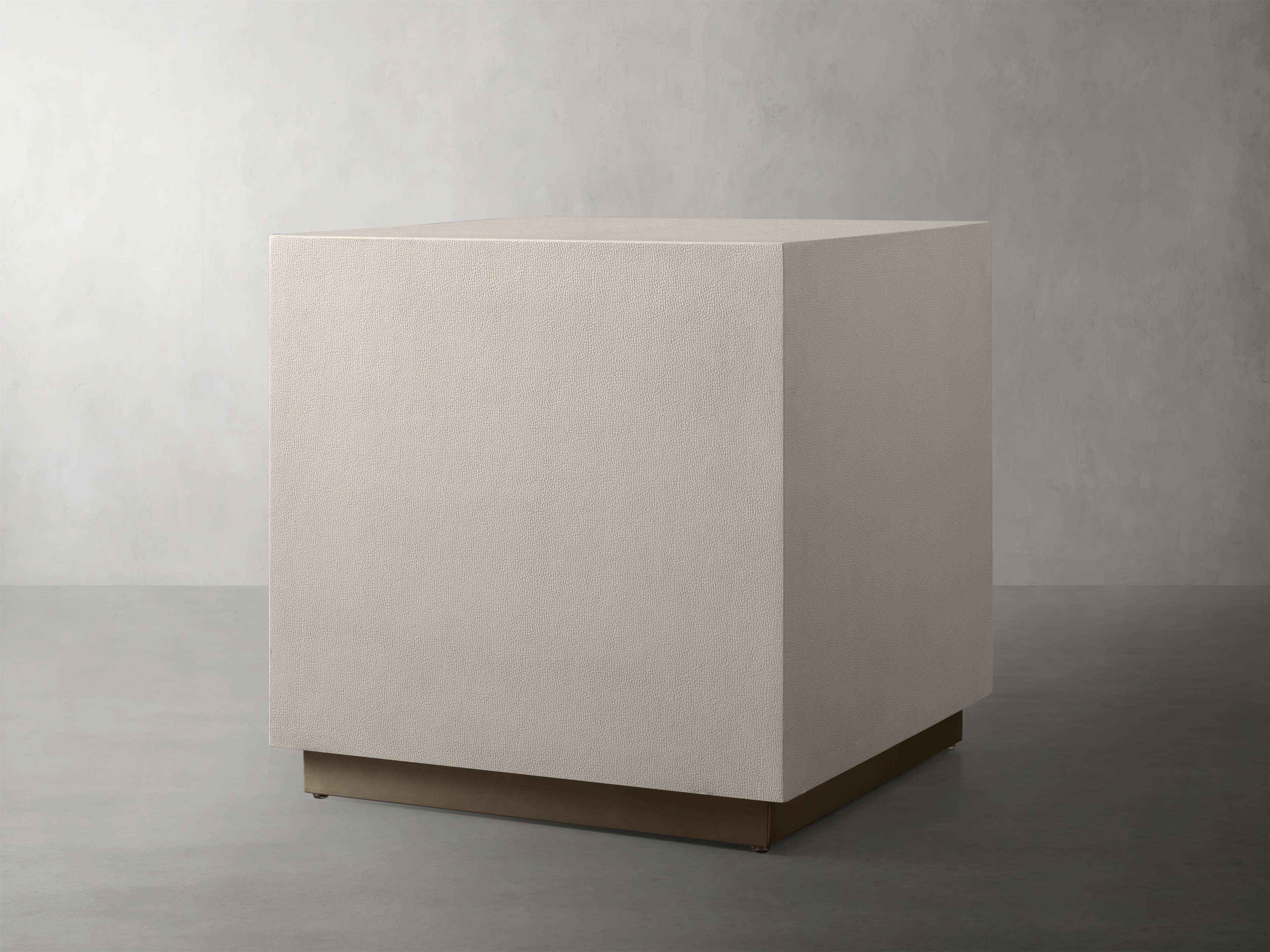 Malone Square Plinth End Table