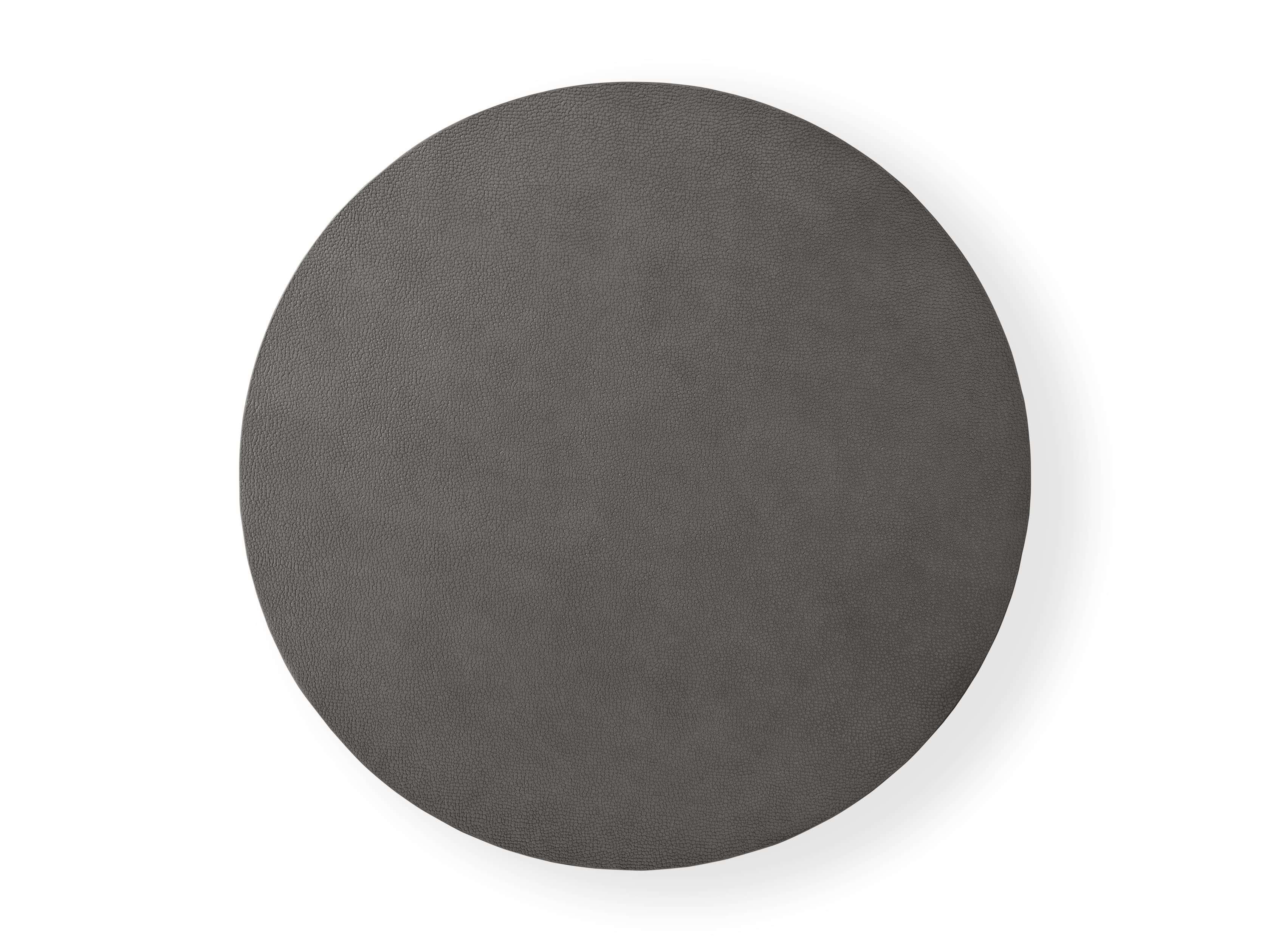 Malone Round Plinth End Table