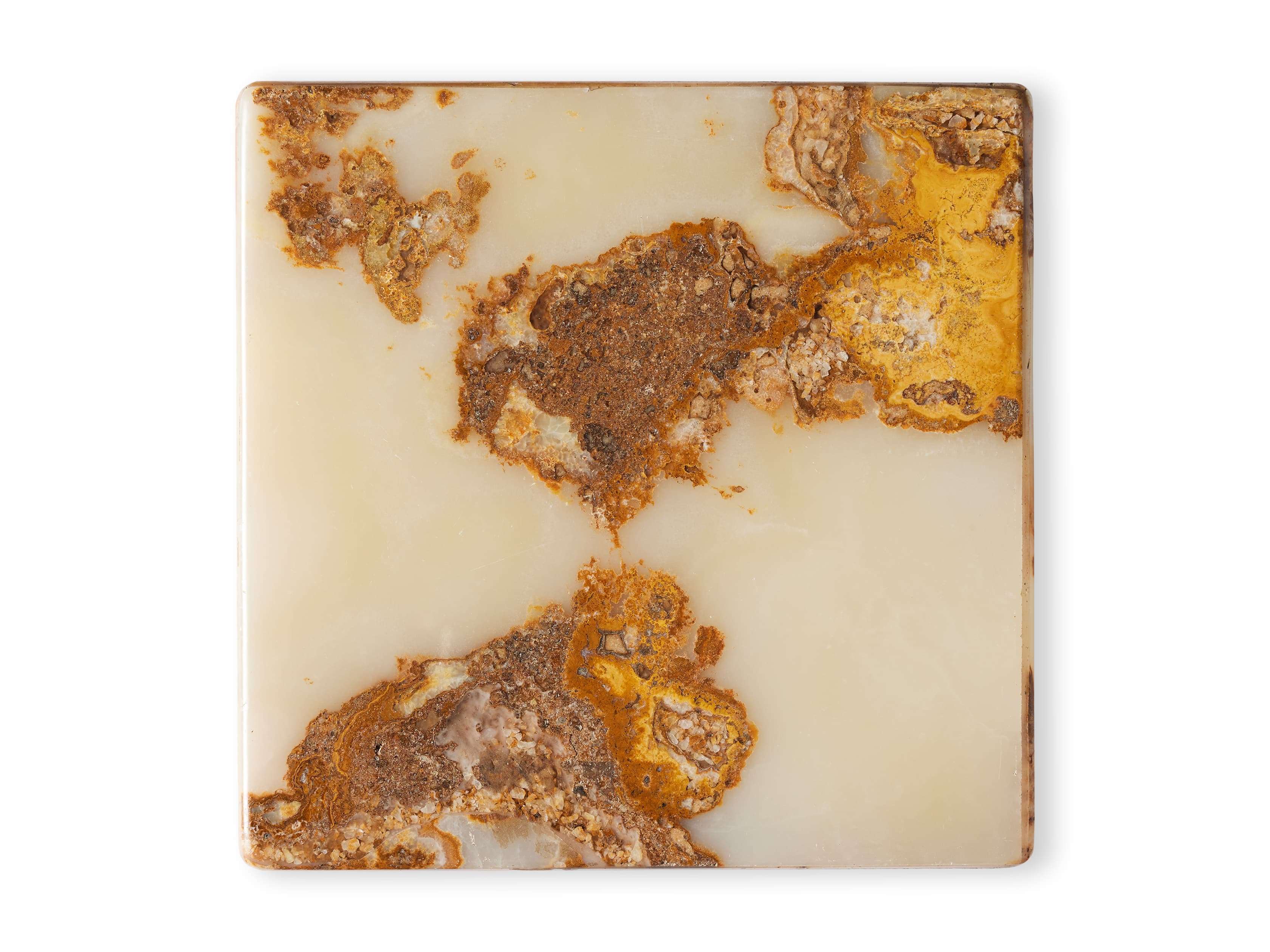Rust Onyx Stool
