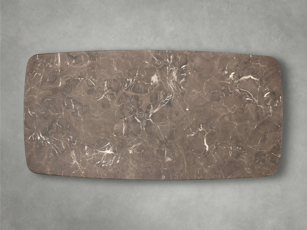 Saint Germain Stone Coffee Table with Rennes Base
