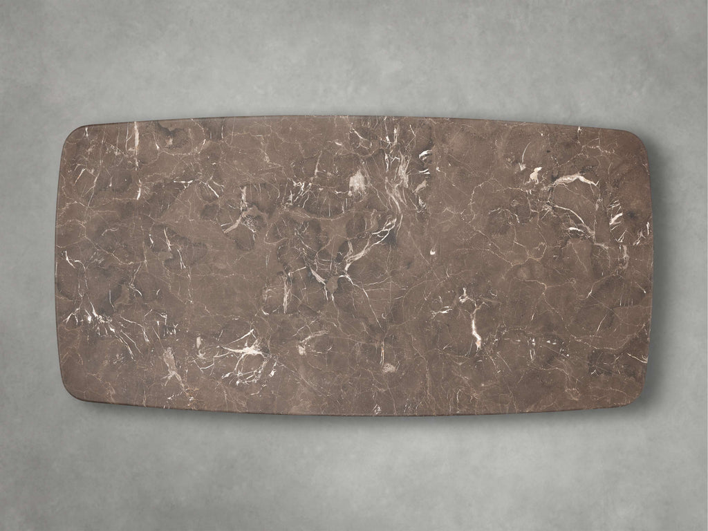 Saint Germain Stone Coffee Table with Rennes Base