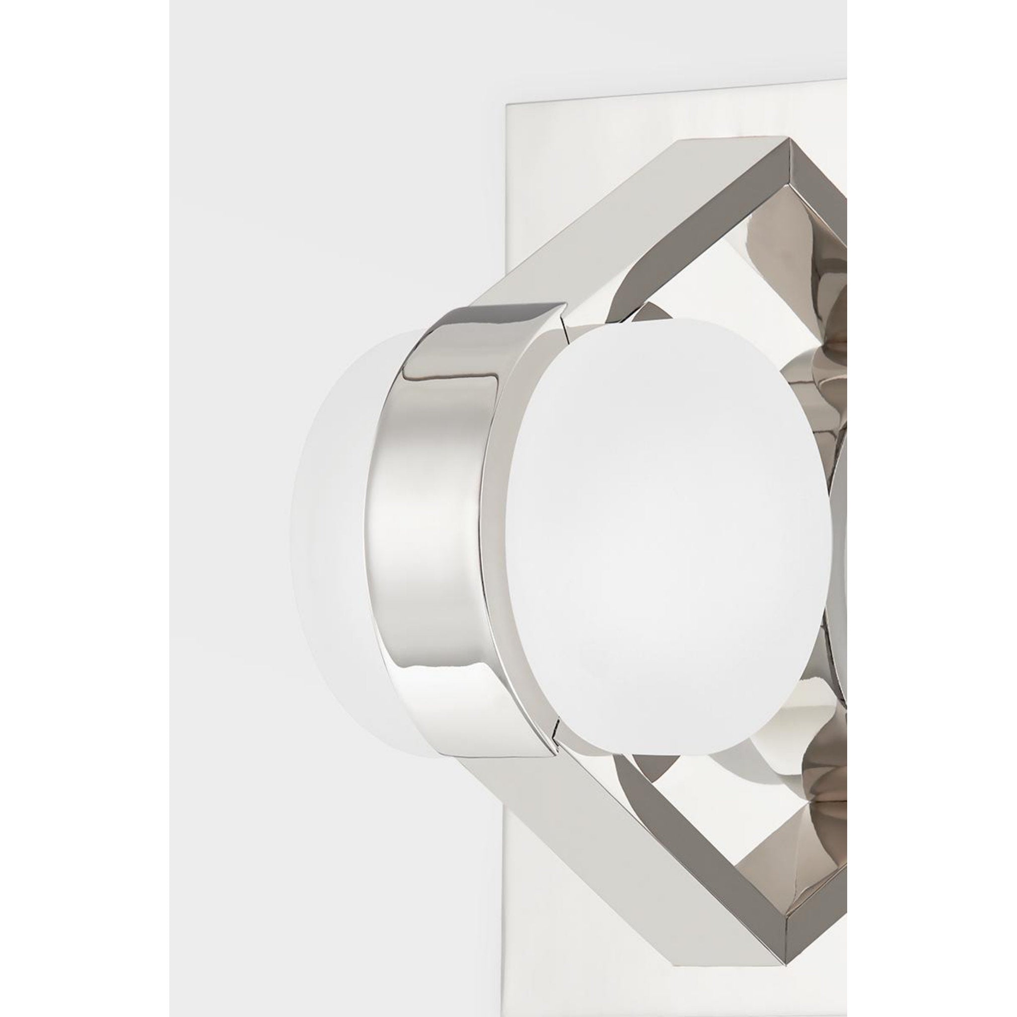 Orbit 6-Light Chandelier in Polished Nickel 38L x 38W x 13.75H