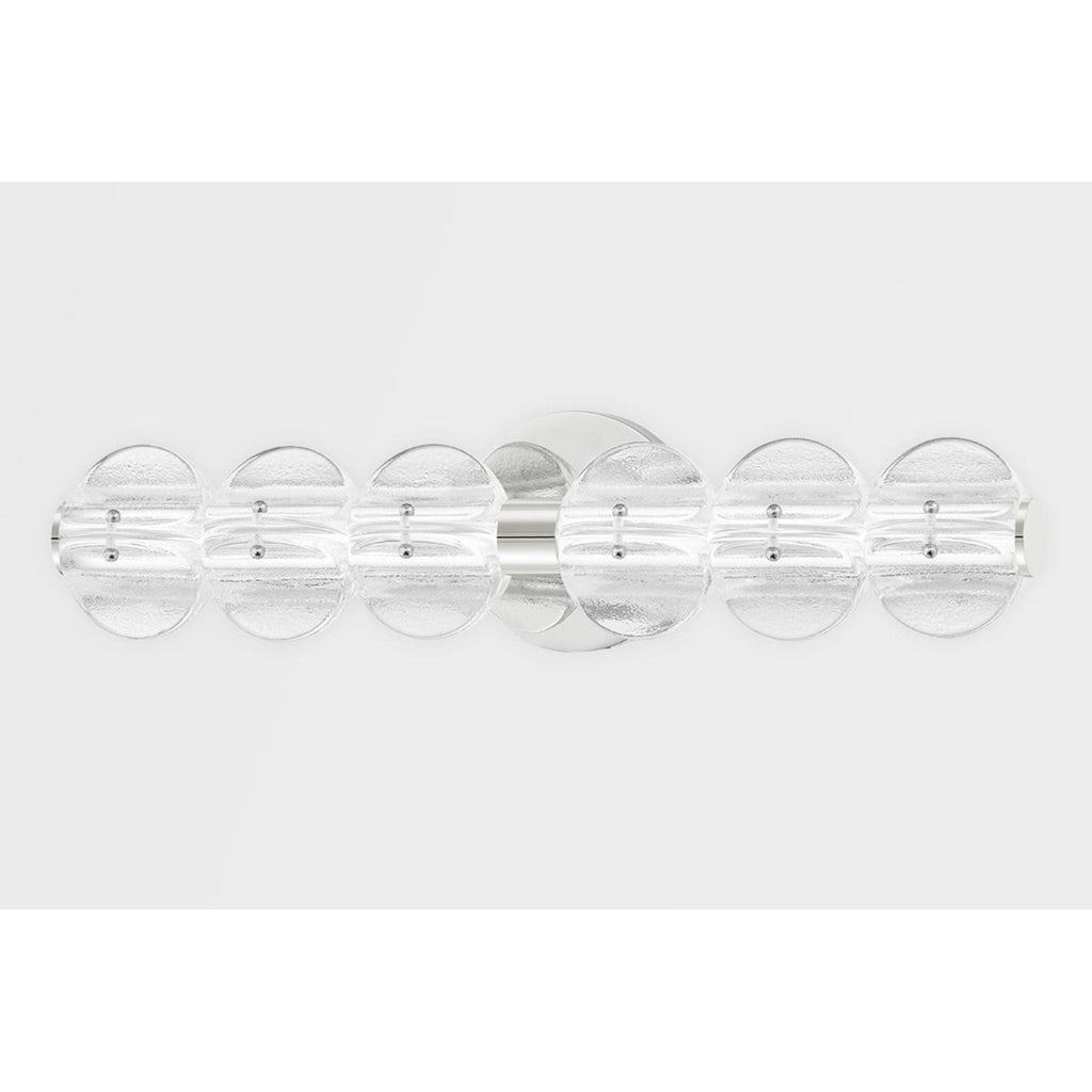 Lindley 1-Light Chandelier in Polished Nickel 40L x 40W x 4.625H