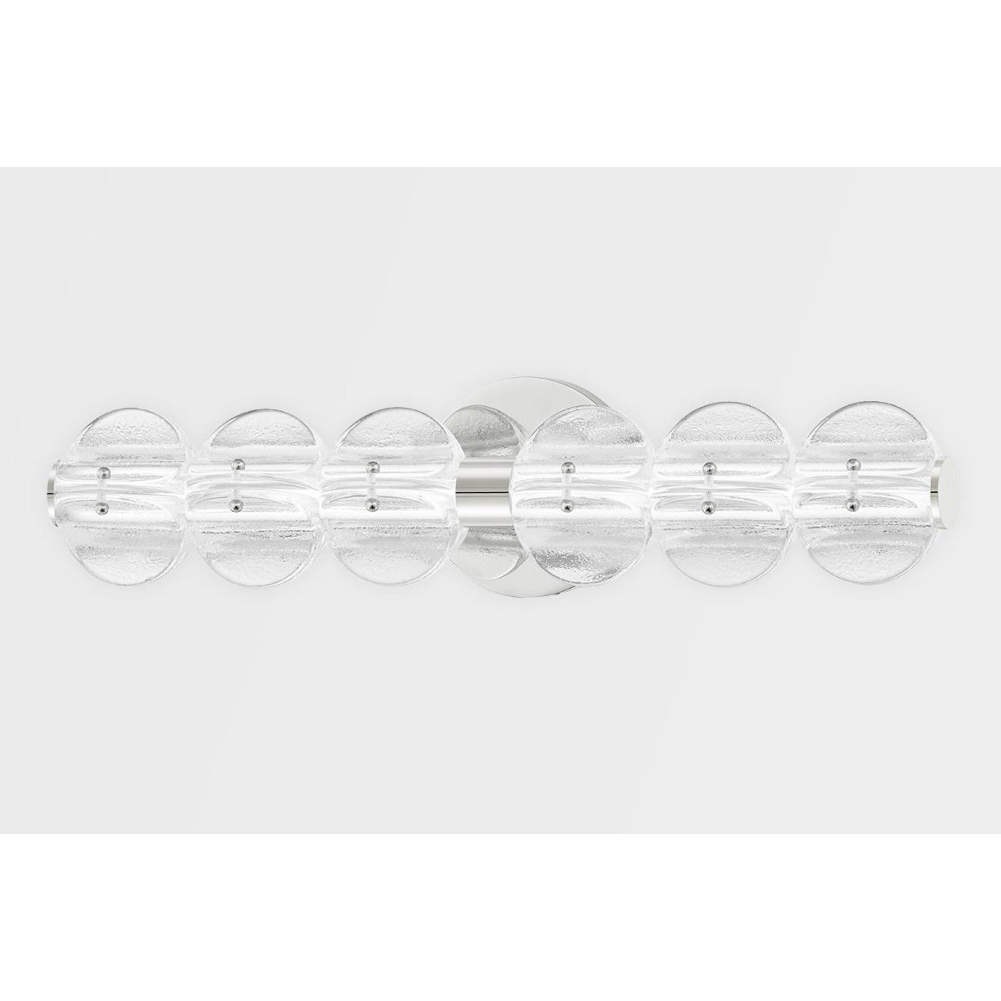 Lindley 1-Light Chandelier in Polished Nickel 54.5L x 54.5W x 4.625H