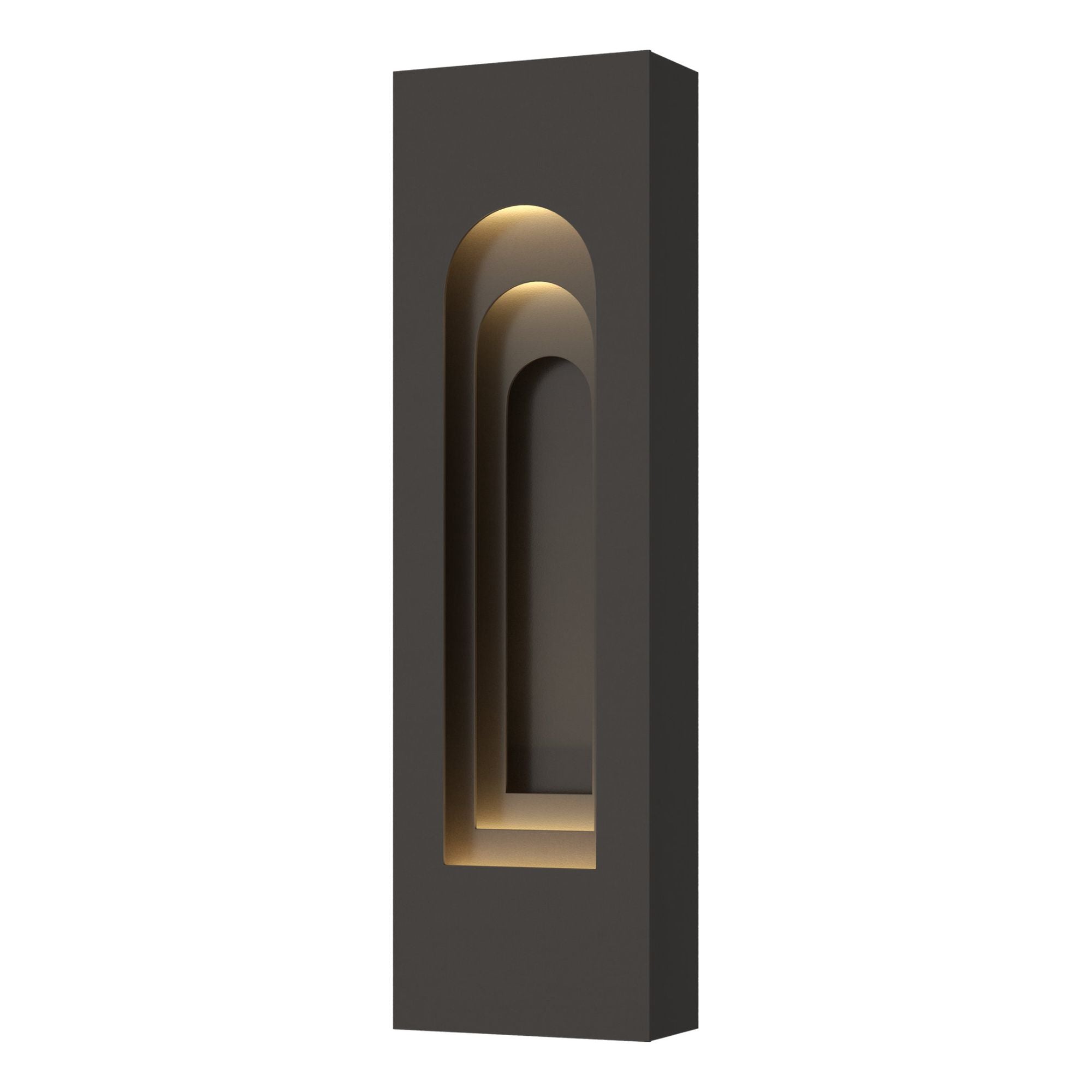 Procession Arch Small Outdoor Sconce 2-Light Coastal Oil Rubbed Bronze Accent in Coastal Oil Rubbed Bronze