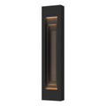 Procession Large Outdoor Sconce 2-Light Coastal Dark Smoke Accent in Coastal Black