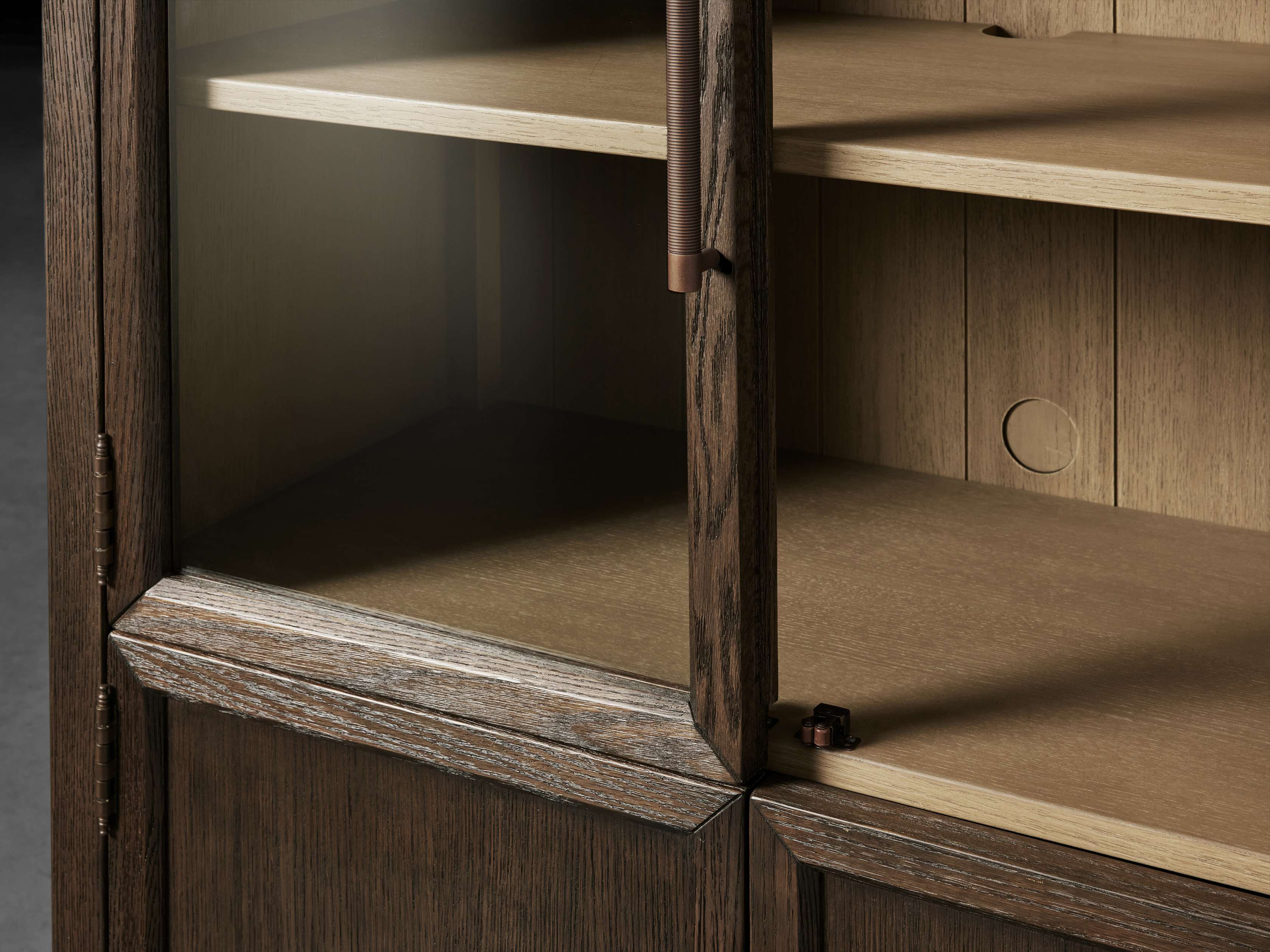 Hattie Glass Cabinet