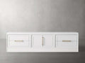 Rowan Modular Wood Door Plinth Media Console