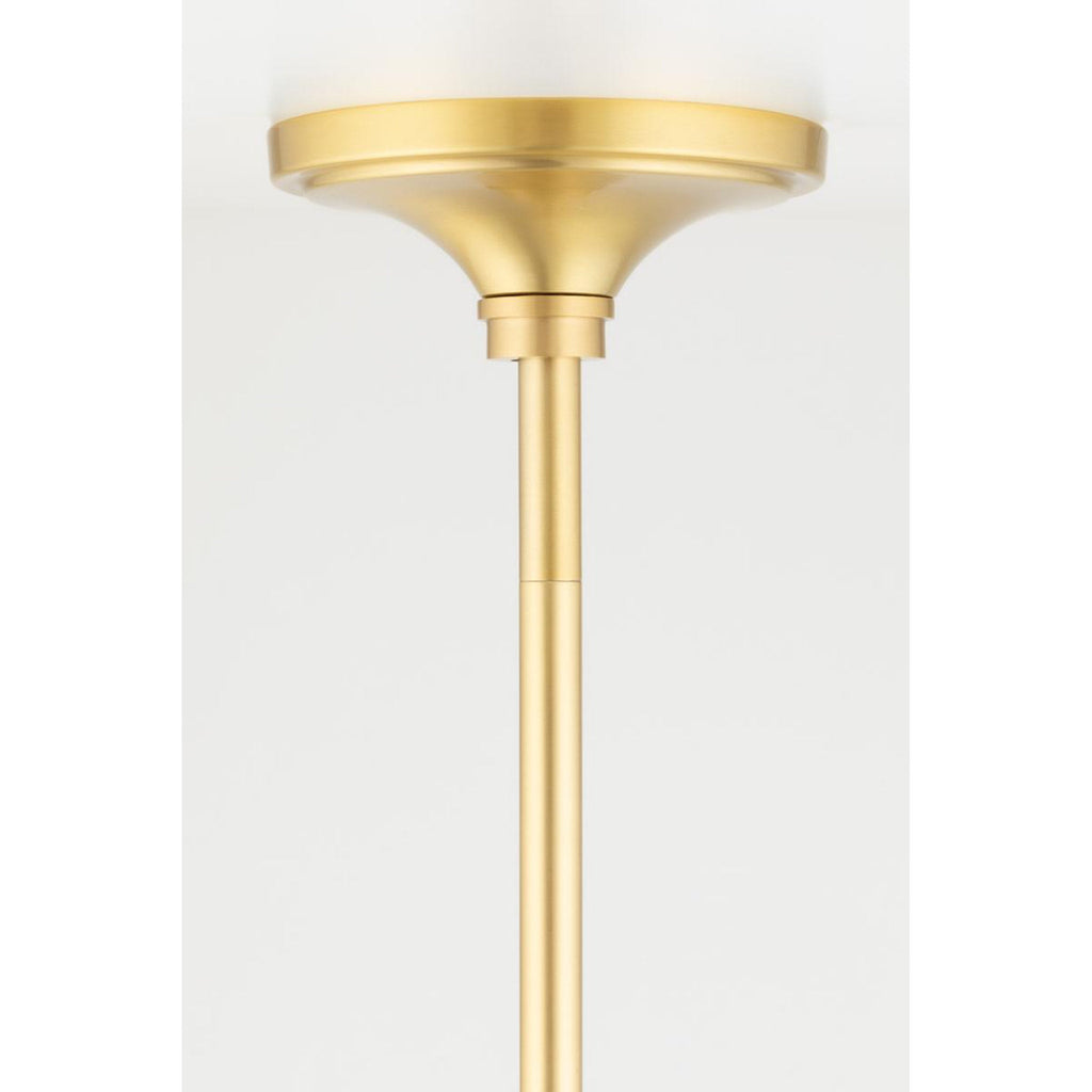 Gates 8-Light Chandelier in Aged Brass 38.5L x 38.5W x 25H
