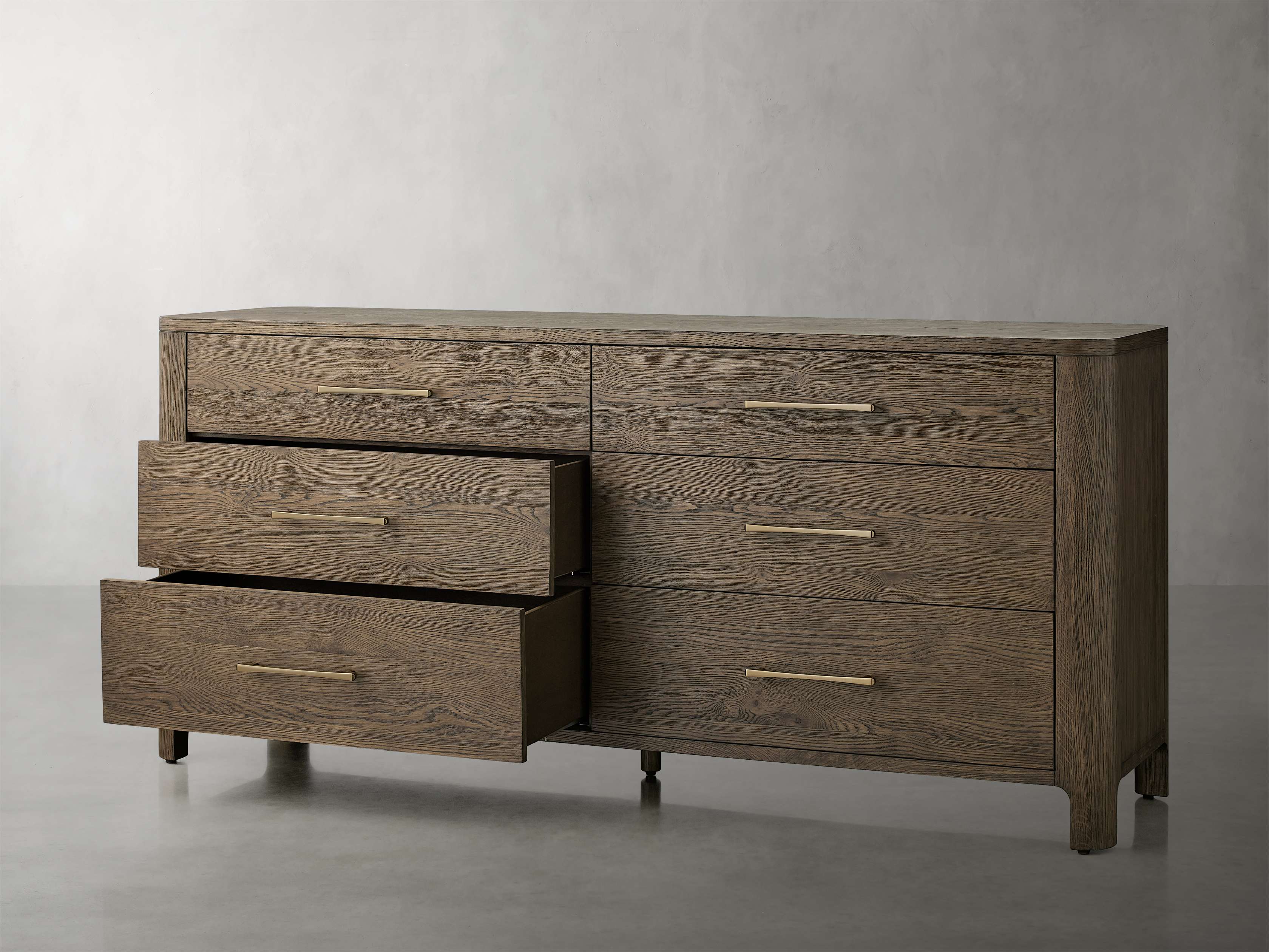 Calista Six-Drawer Dresser
