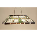 Meyda Tiffany Stained Glass / Tiffany Island / Billiard Fixture from the Billiards Collection