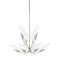 Blossom 10-Light Chandelier in Silver Leaf 29L x 29W x 18.75H