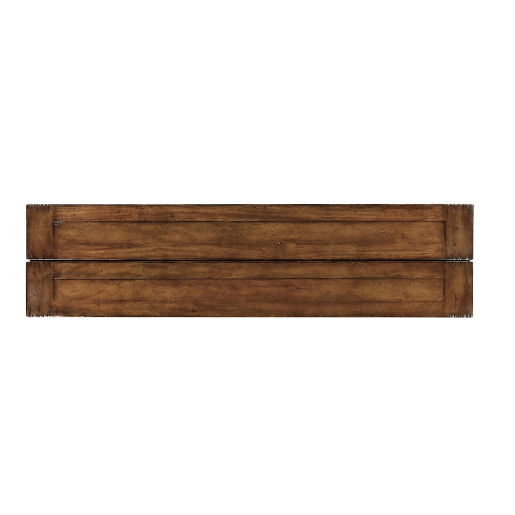 Jonathan Charles Small Walnut Hunt Table (492704-WCD)