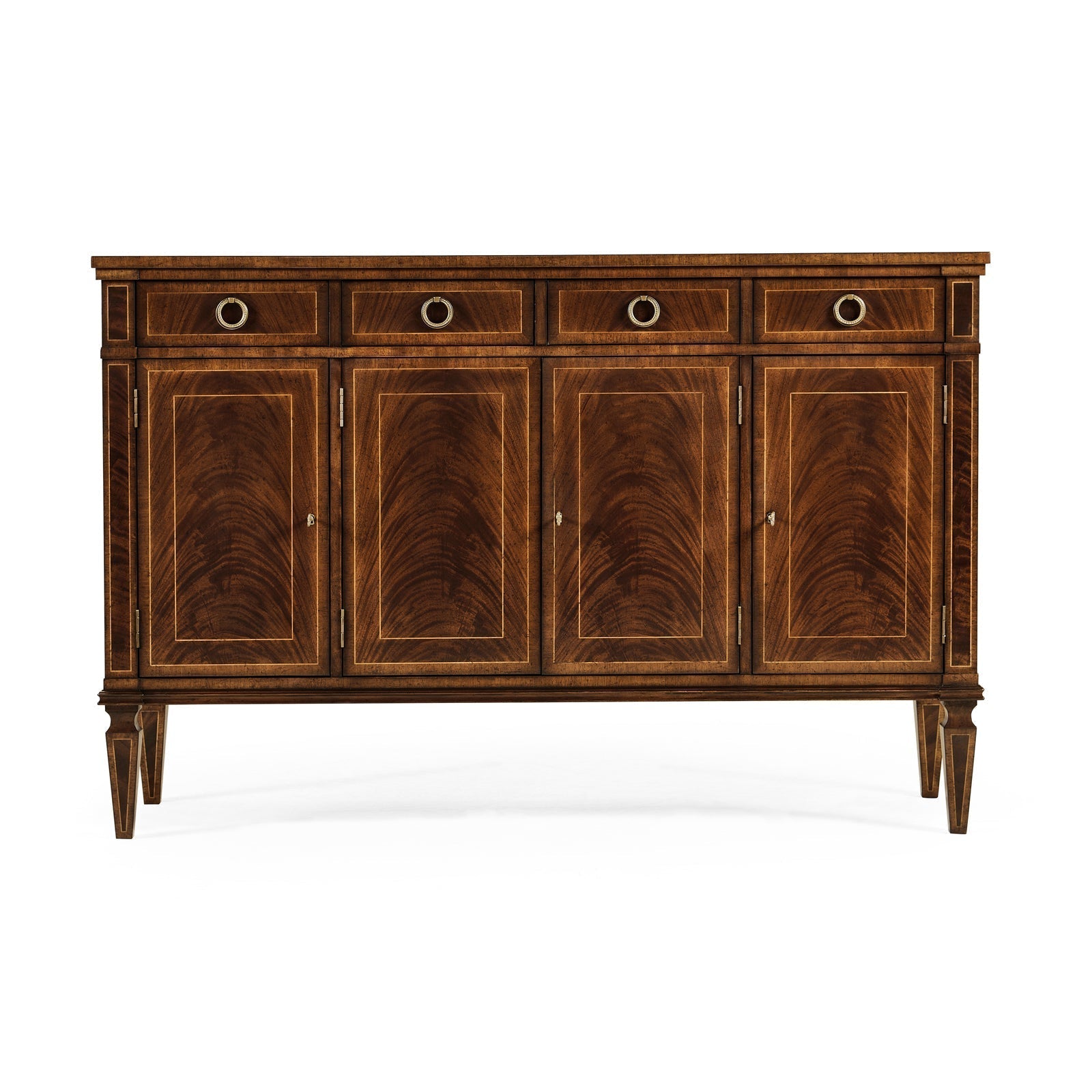 Jonathan Charles Buckingham Sideboard with Four Doors (494842-MAH)