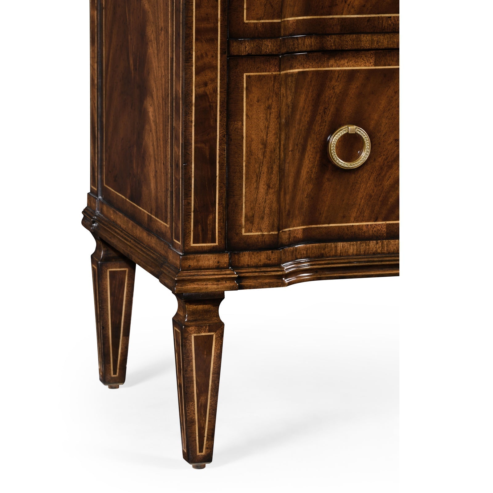 Jonathan Charles Buckingham Reverse Breakfront Chest of Drawers (494844-MAH)