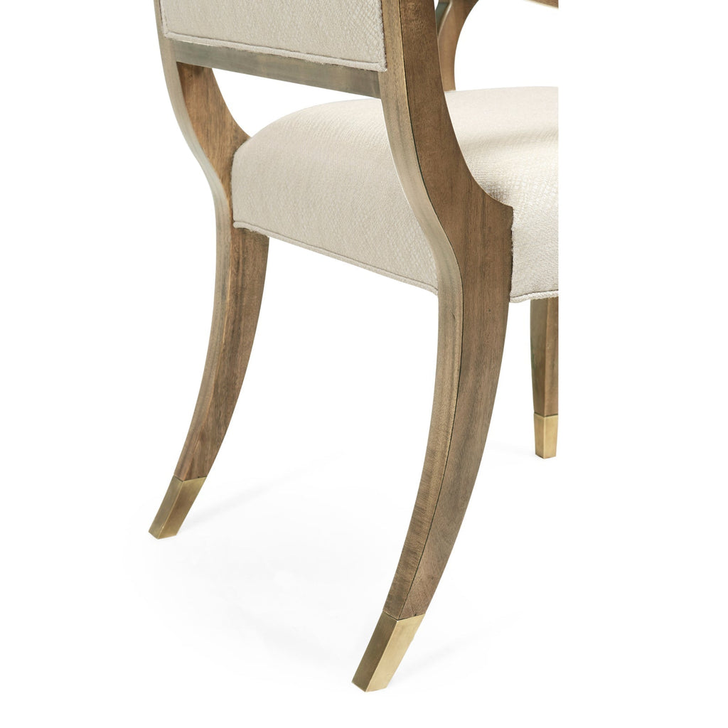 Jonathan Charles Hamilton Dining Armchair (496001-AC-PGA-F200) - Set of 2