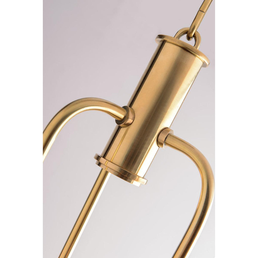Bari 12-Light Chandelier in Aged Brass 24L x 24W x 26.5H