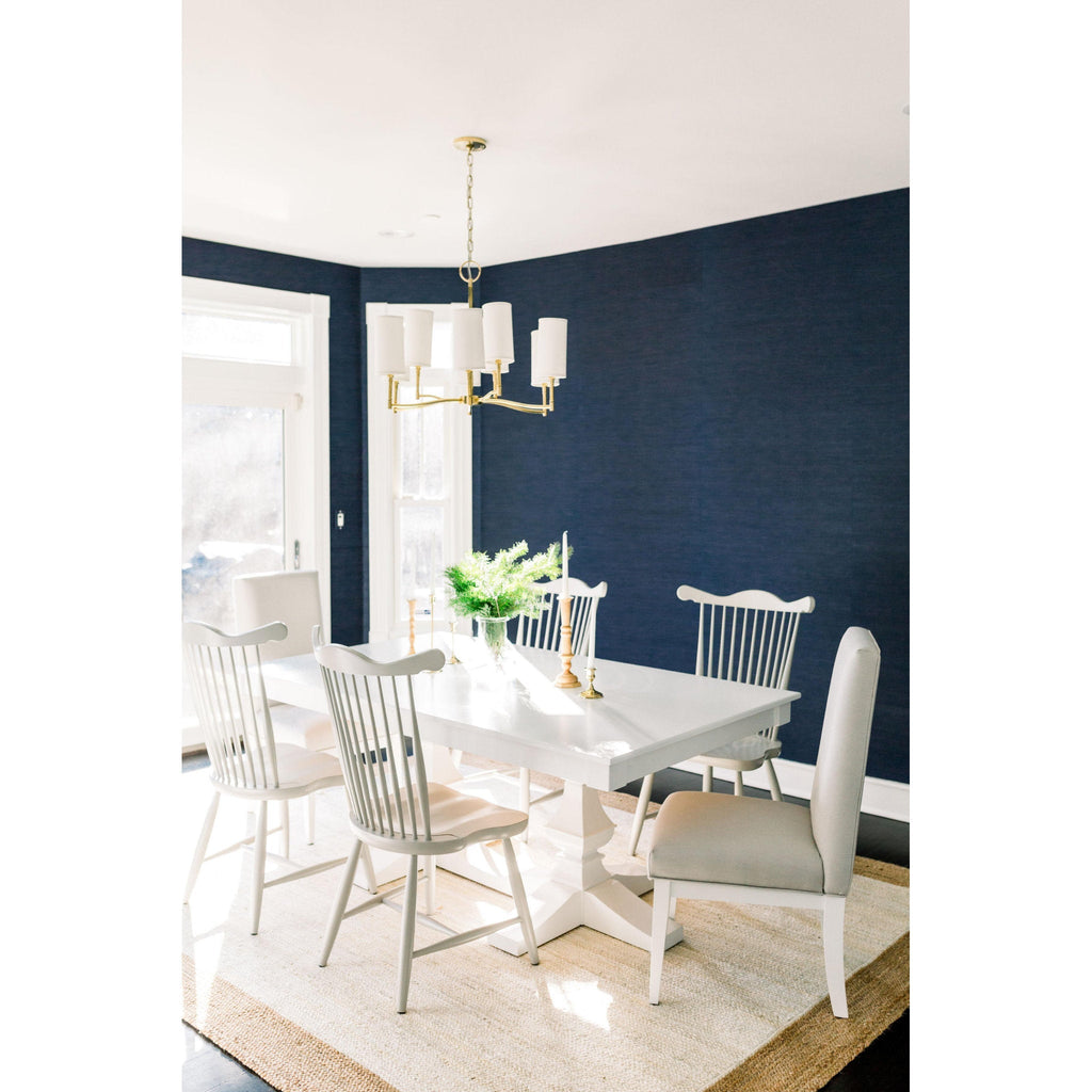 Dillon 9-Light Chandelier in Aged Brass 30L x 30W x 22.5H