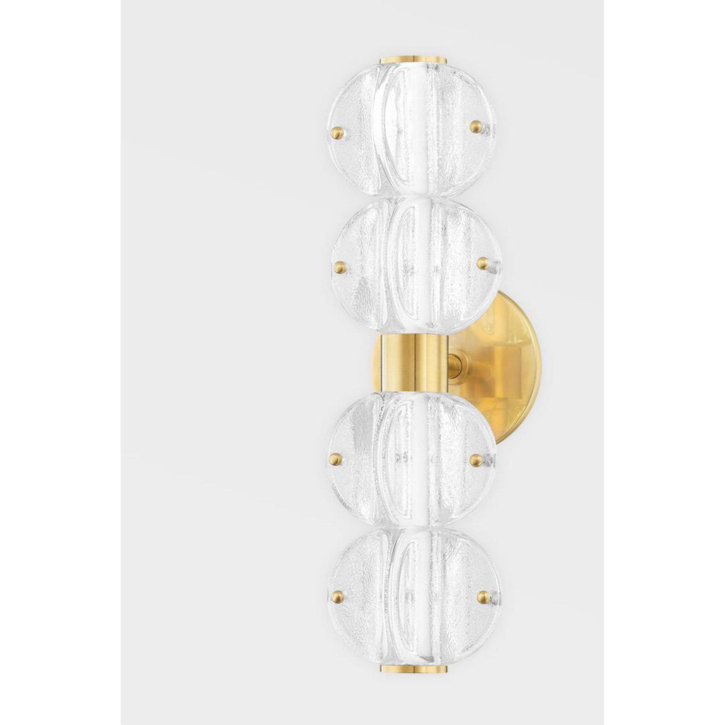 Lindley 1-Light Chandelier in Aged Brass 54.5L x 54.5W x 4.625H