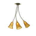 Meyda Tiffany 3 Light 26" Wide Multi Light Pendant with Handmade Shade