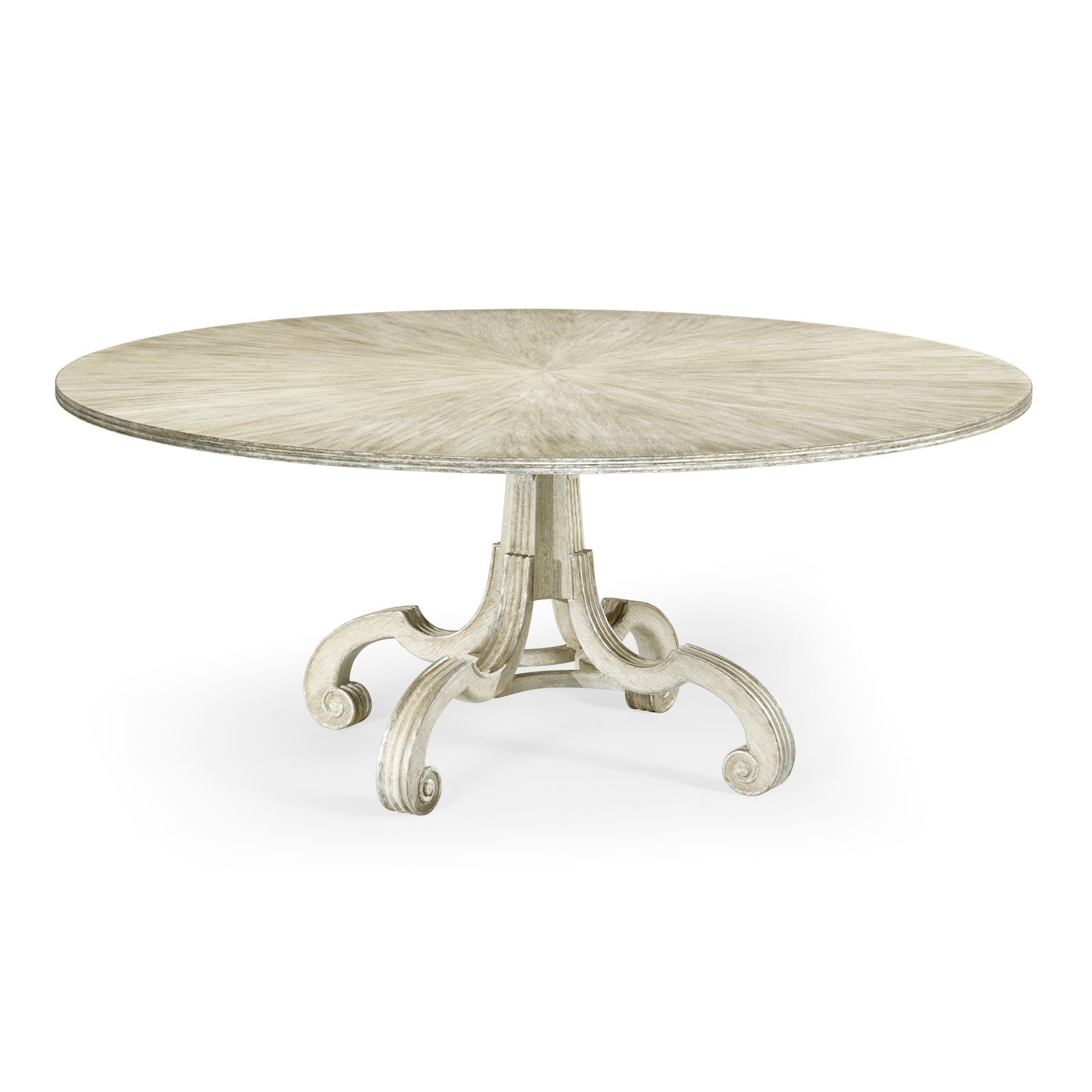Jonathan Charles Lacock Toasted Oak Dining Table 71"