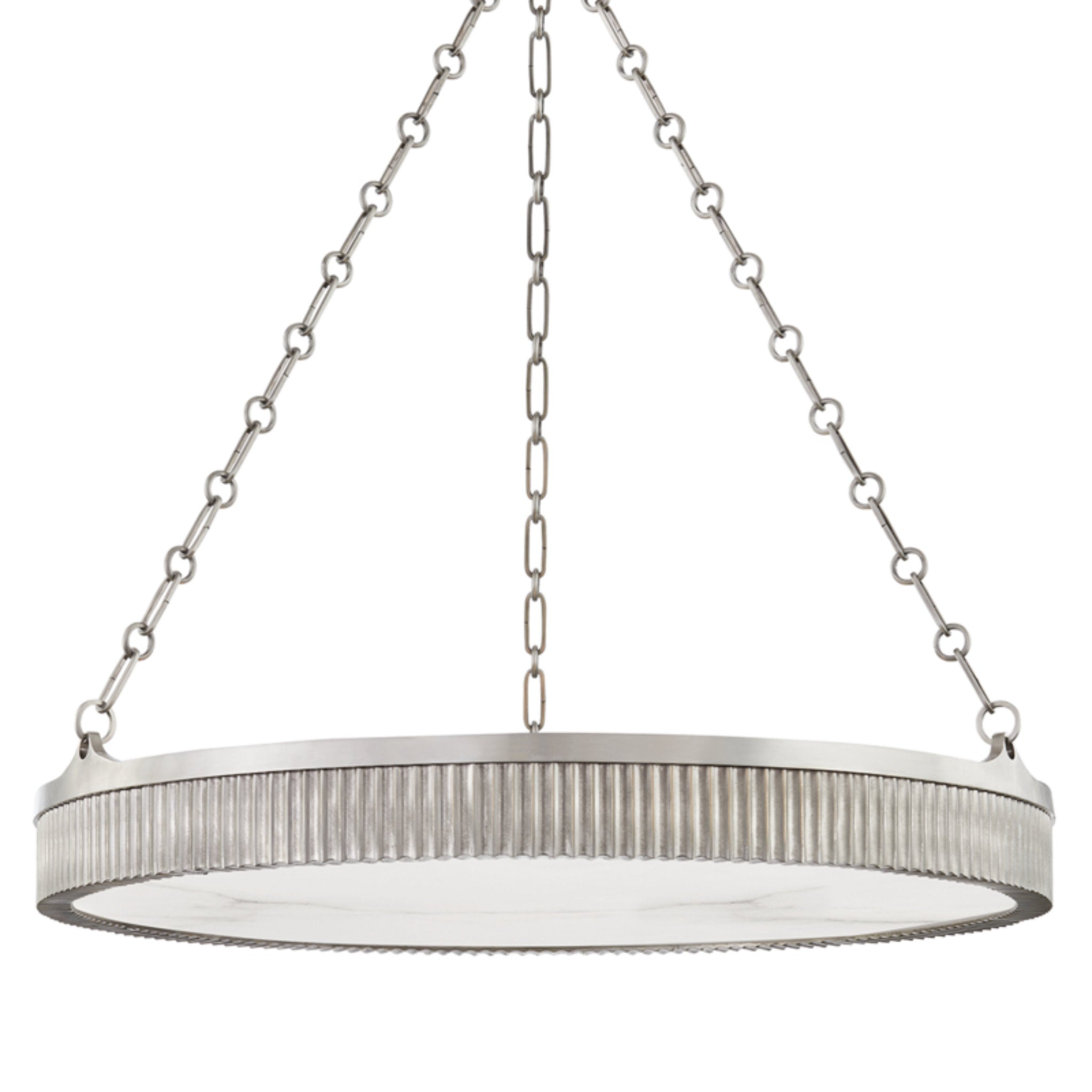 Lynden 8-Light Chandelier in Antique Nickel 30L x 30W x 4.25H