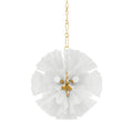 Capri 22-Light Chandelier in Aged Brass 24L x 24W x 24.5H