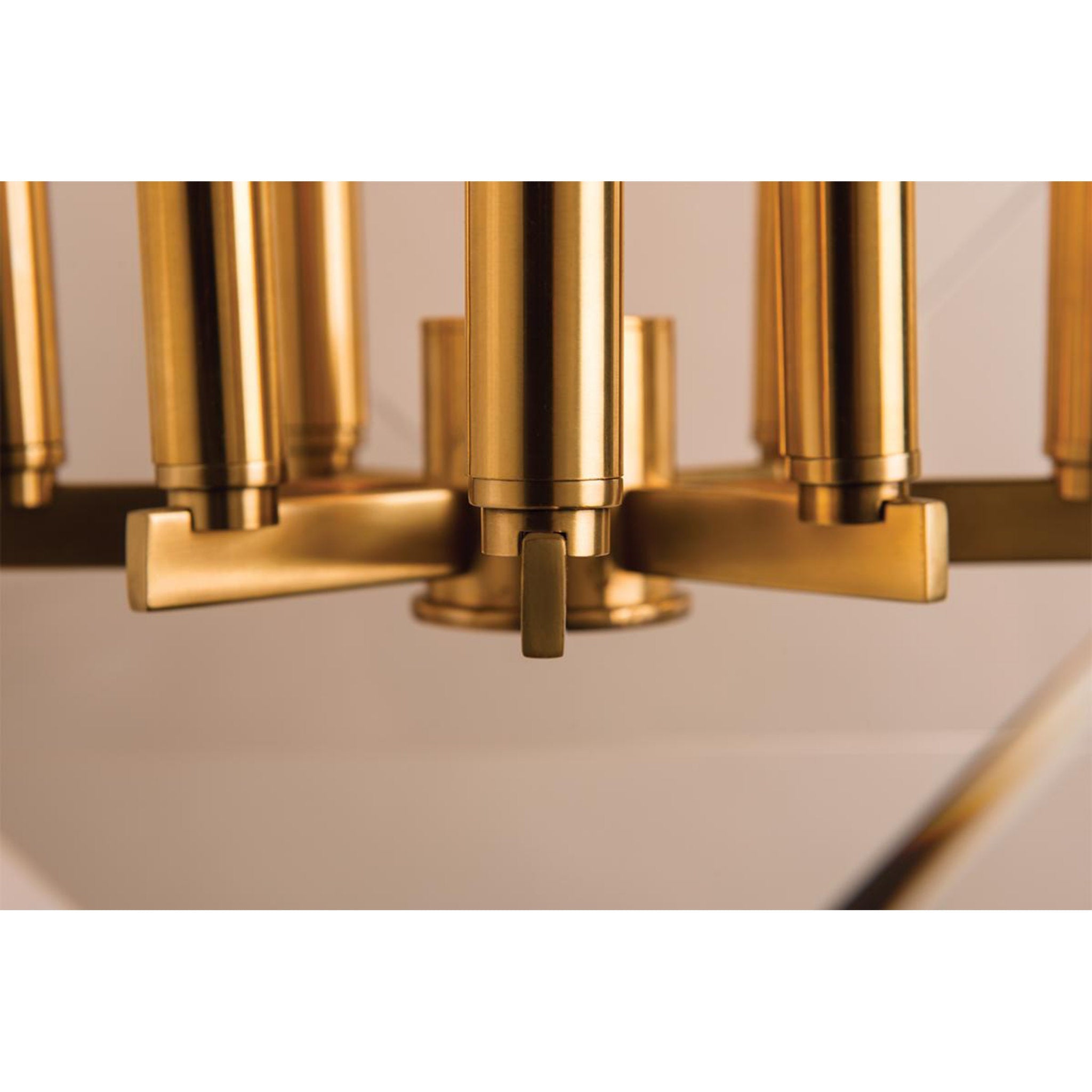 Travis 8-Light Chandelier in Polished Nickel 24L x 24W x 32H