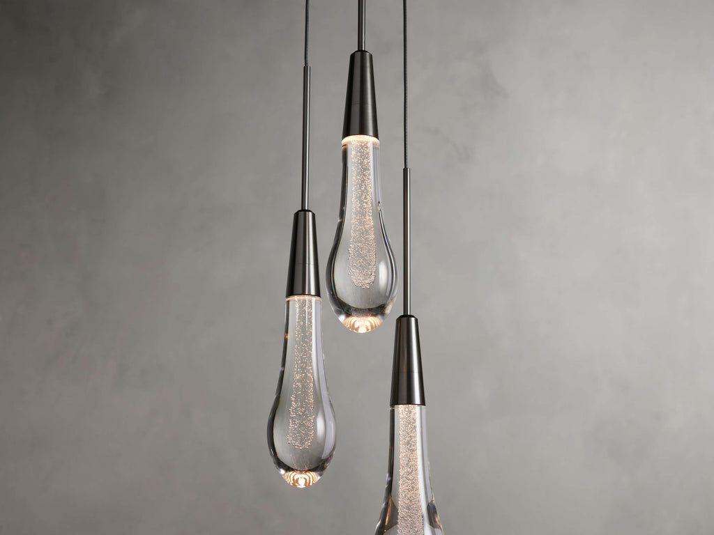Soltaire Cluster Pendant