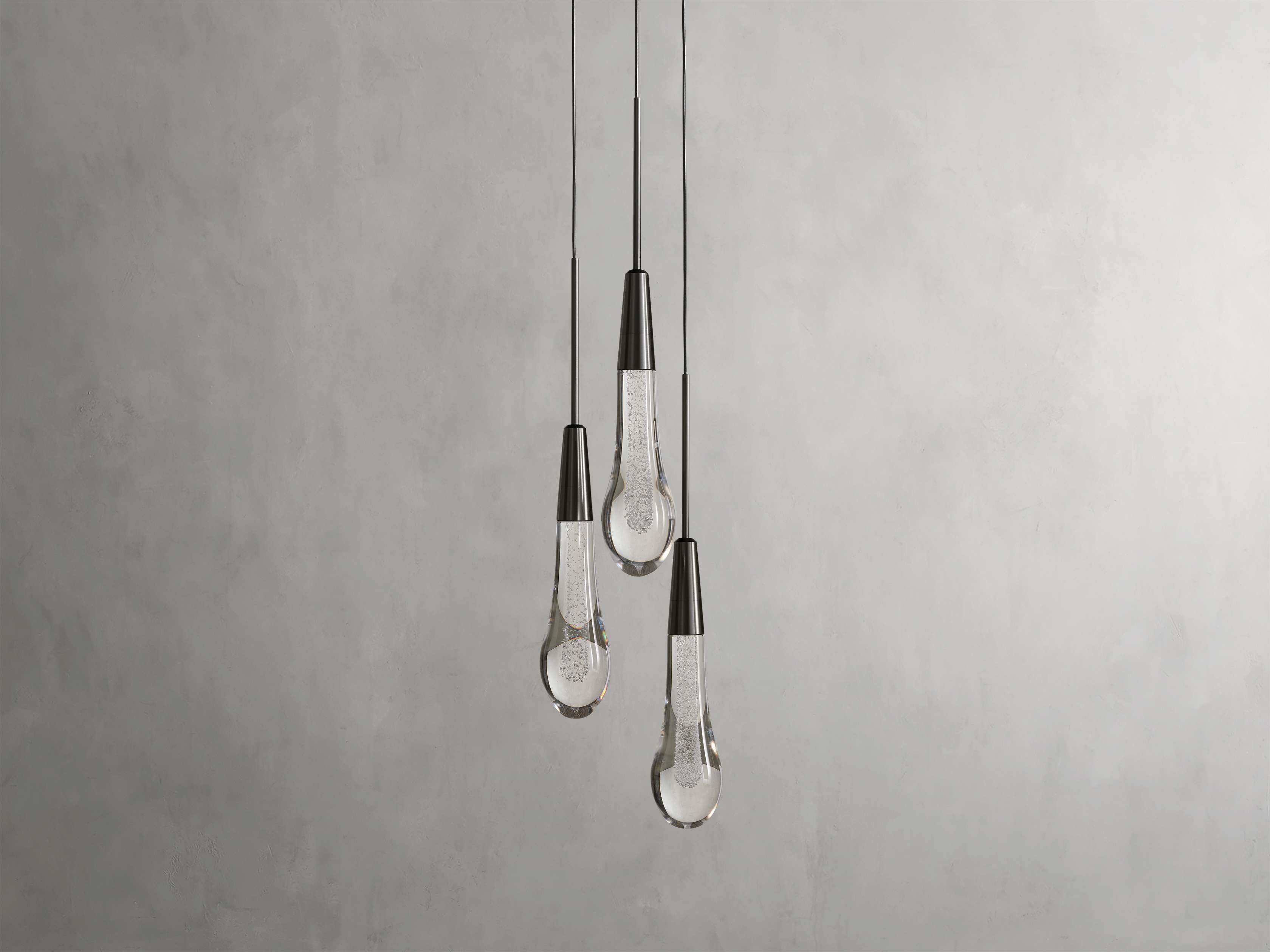 Soltaire Cluster Pendant