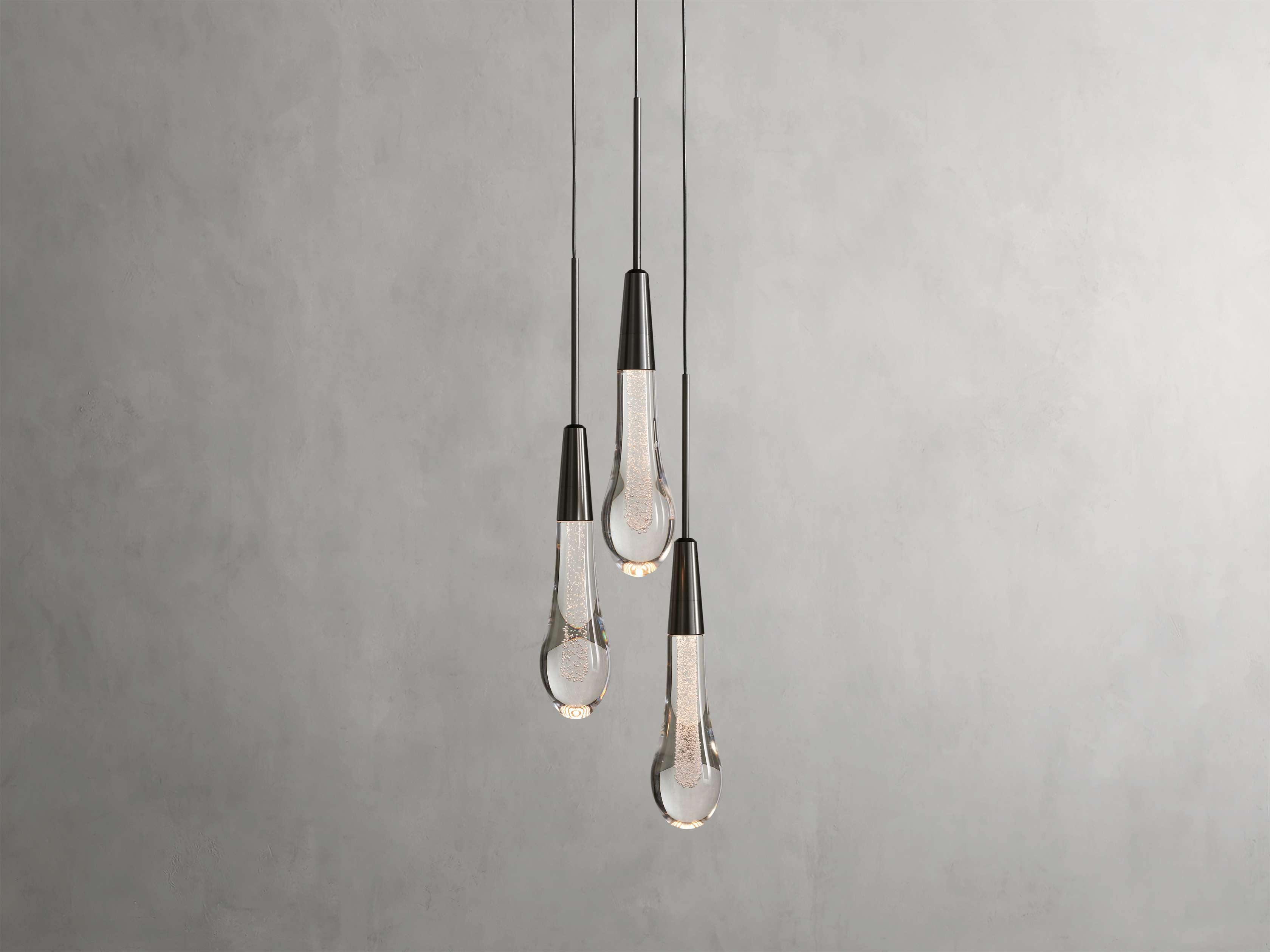 Soltaire Cluster Pendant