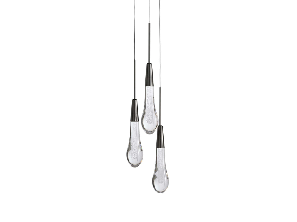 Soltaire Cluster Pendant