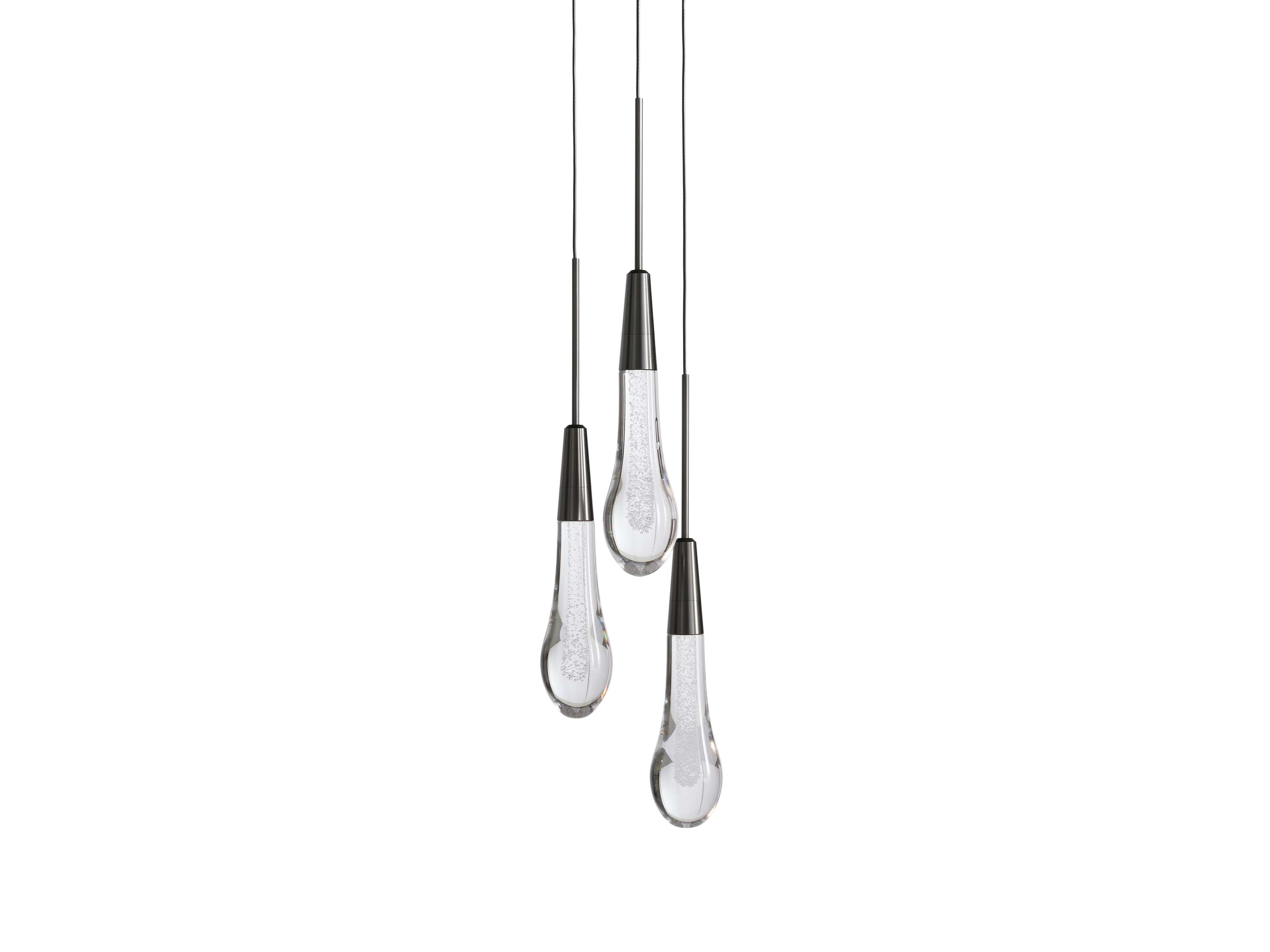 Soltaire Cluster Pendant