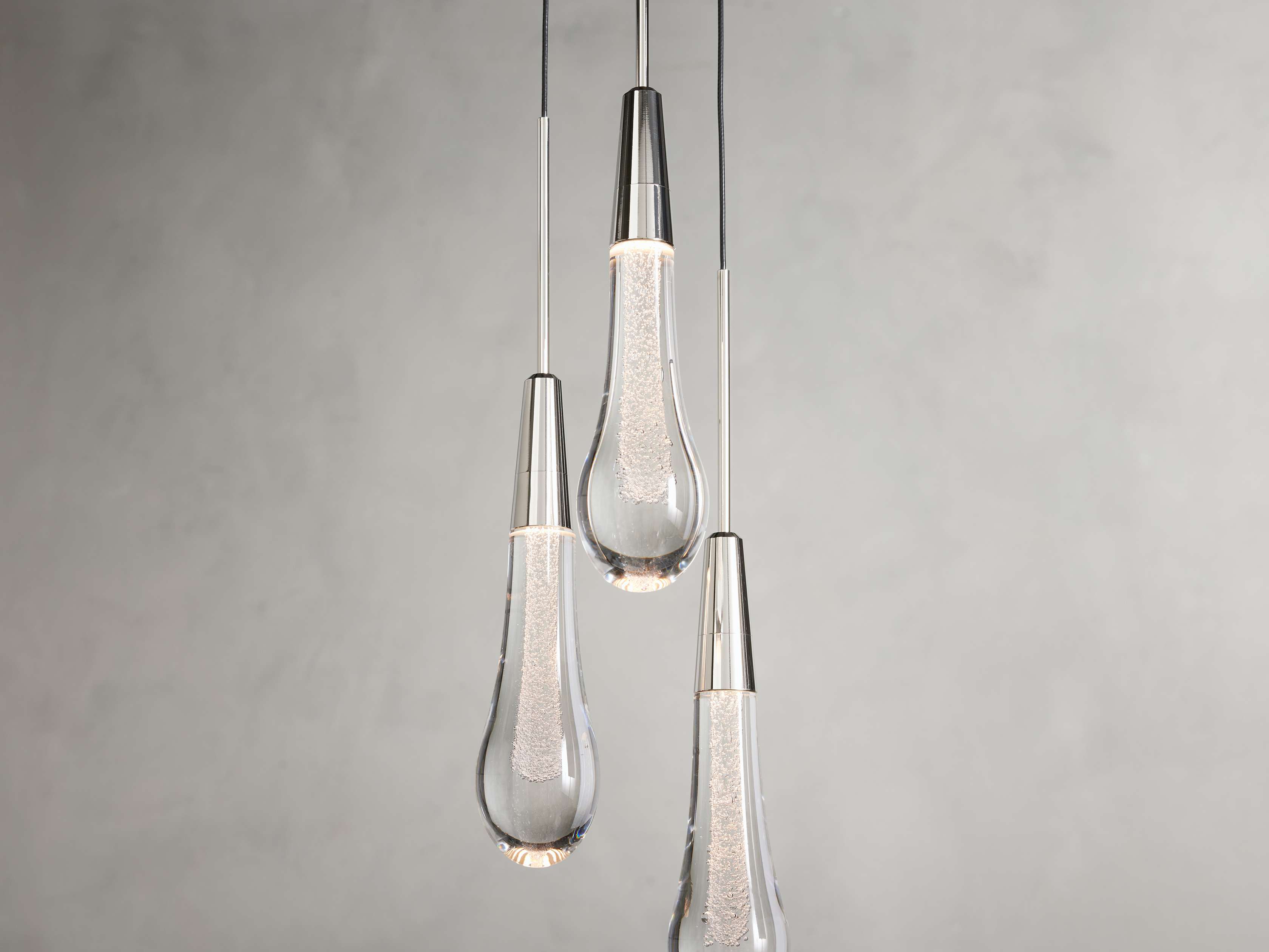 Soltaire Cluster Pendant