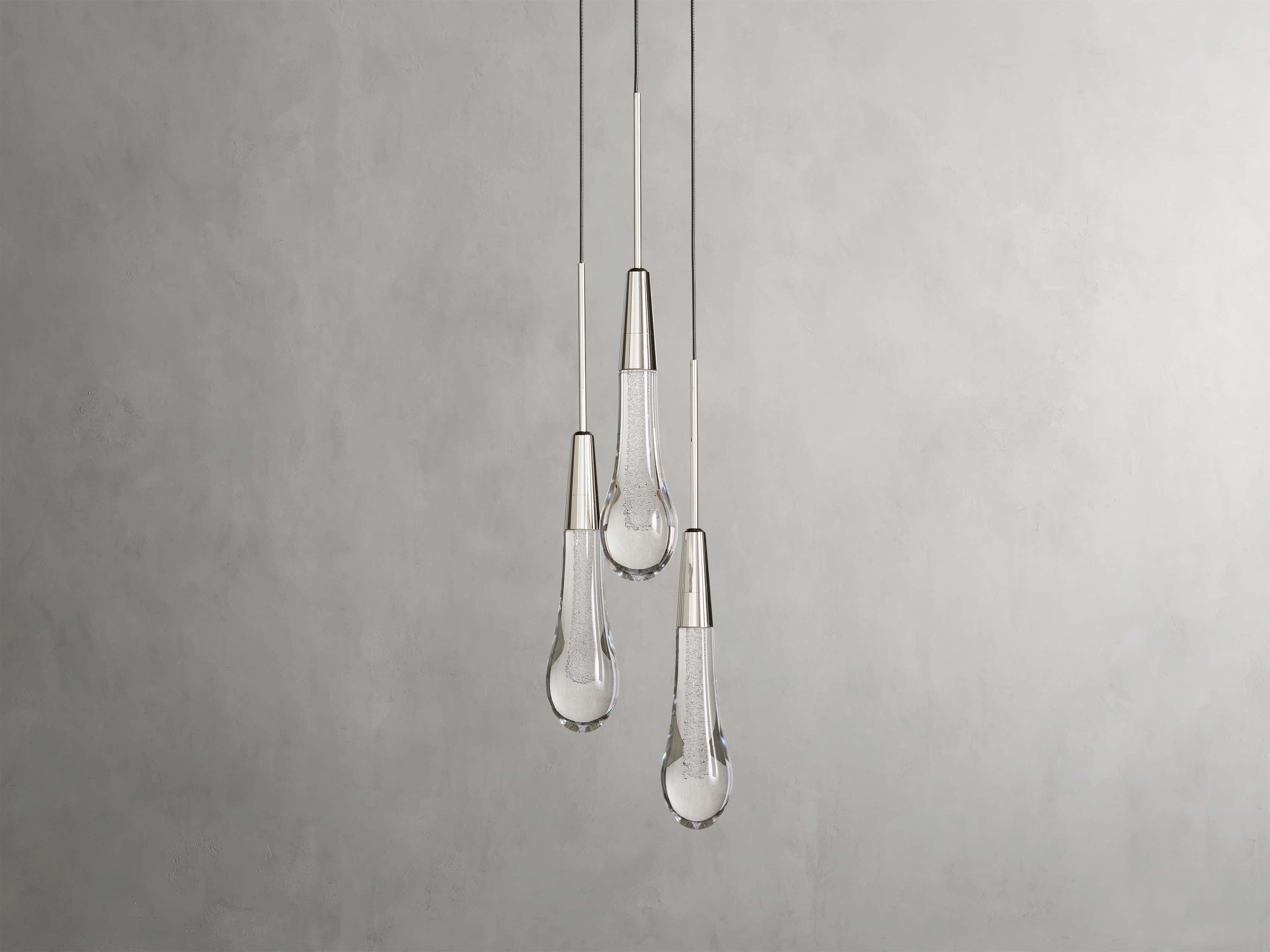 Soltaire Cluster Pendant