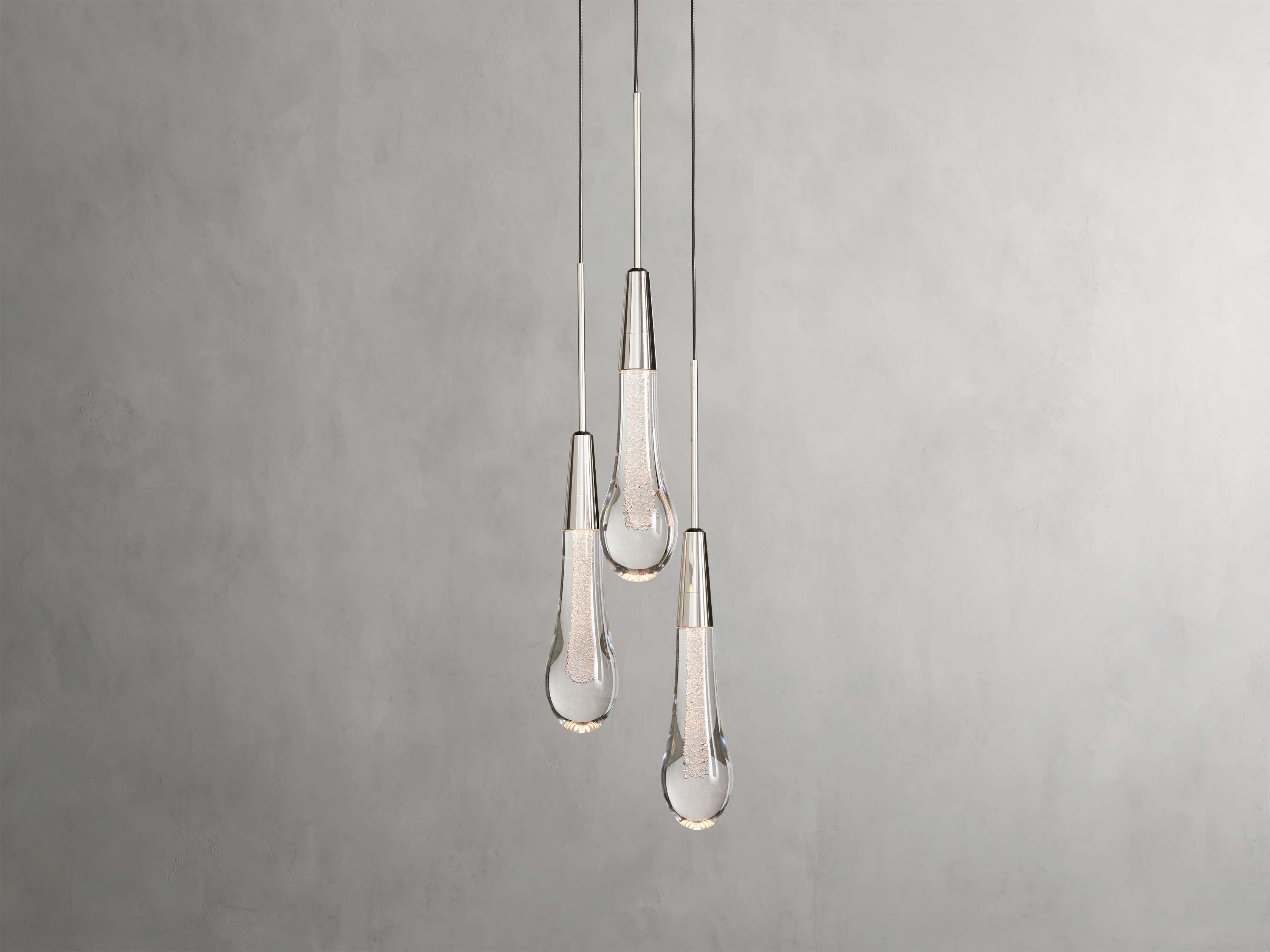 Soltaire Cluster Pendant