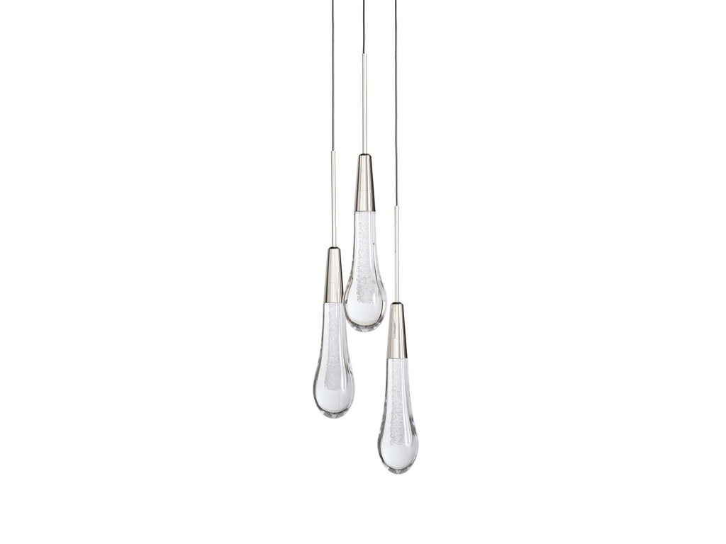 Soltaire Cluster Pendant
