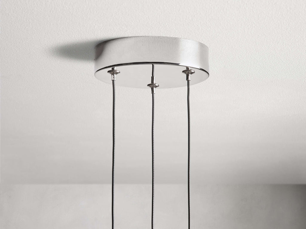 Soltaire Cluster Pendant